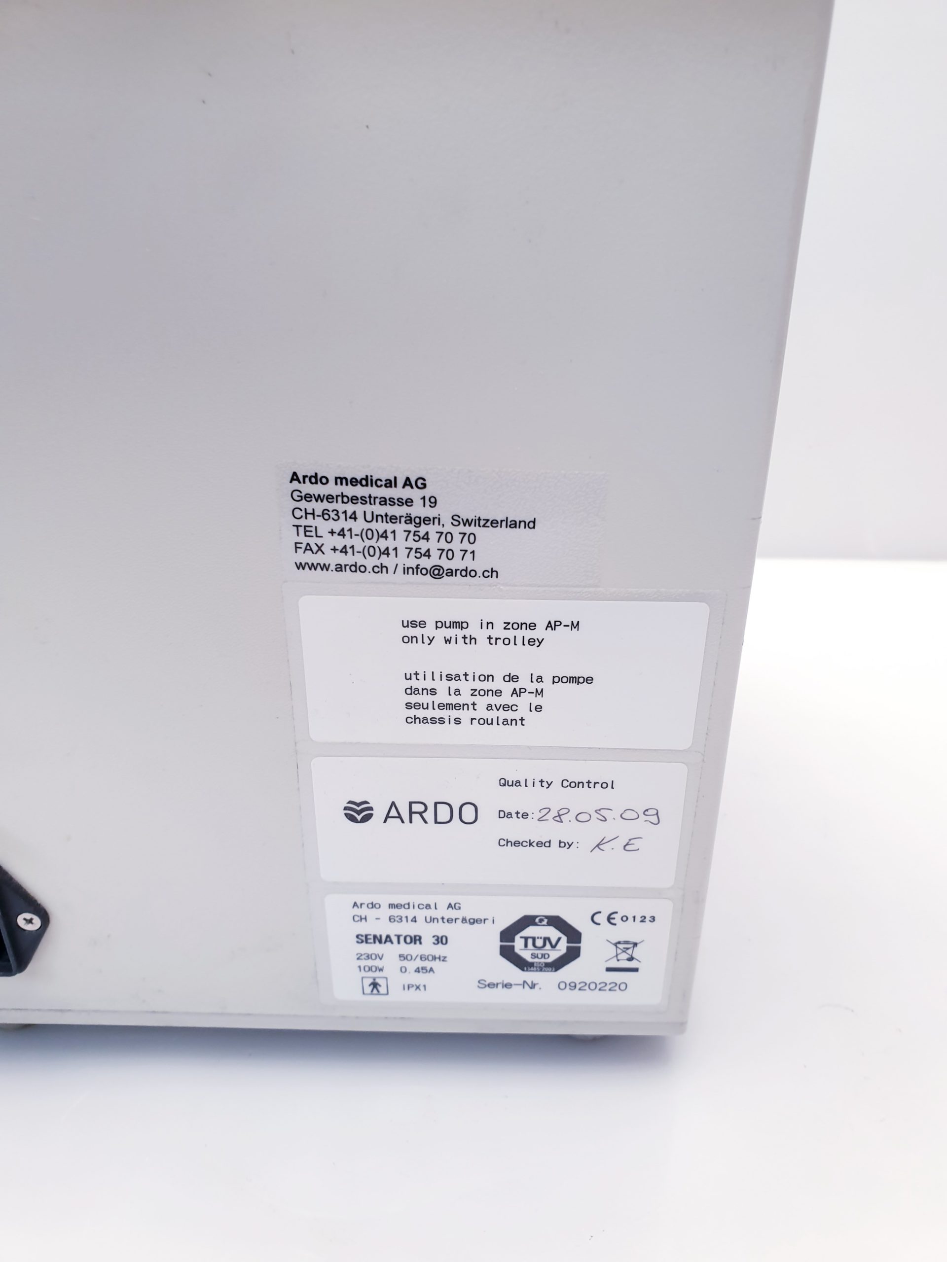 ARDO Senator 30 - Absauger - DEFEKT – Bild 9