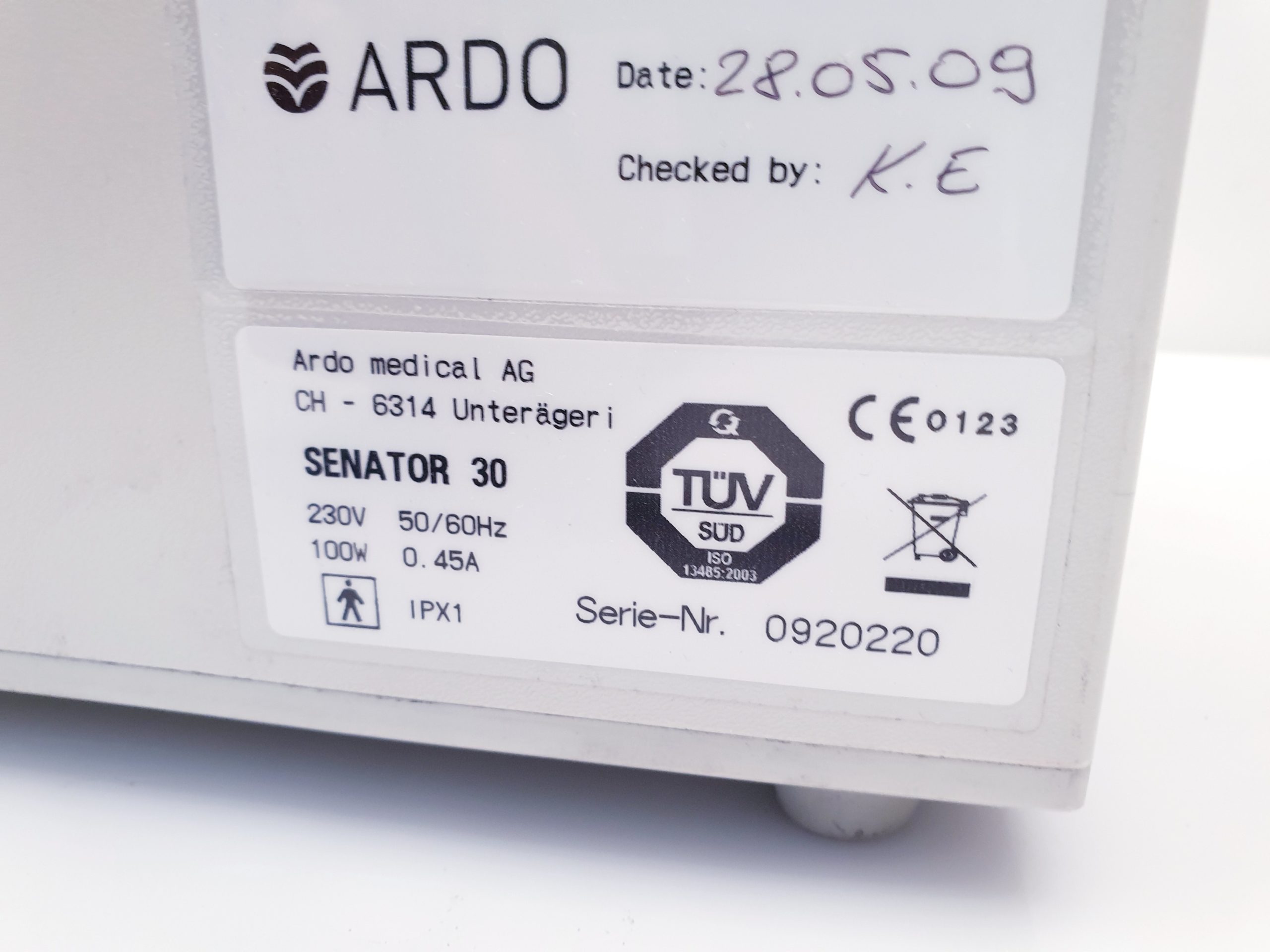 ARDO Senator 30 - Absauger - DEFEKT – Bild 10