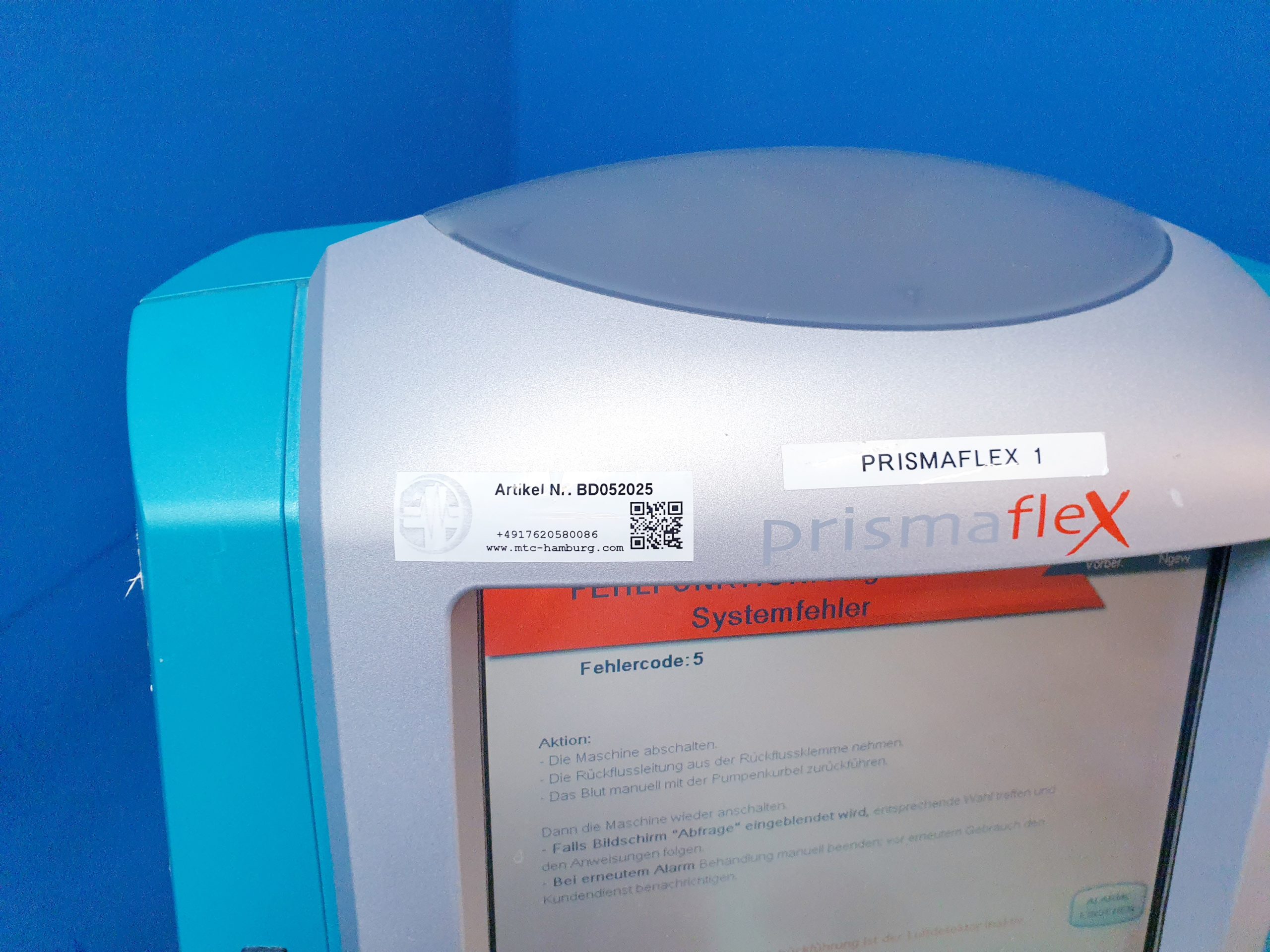 GAMBRO PRISMAFLEX Dialyse – Bild 12