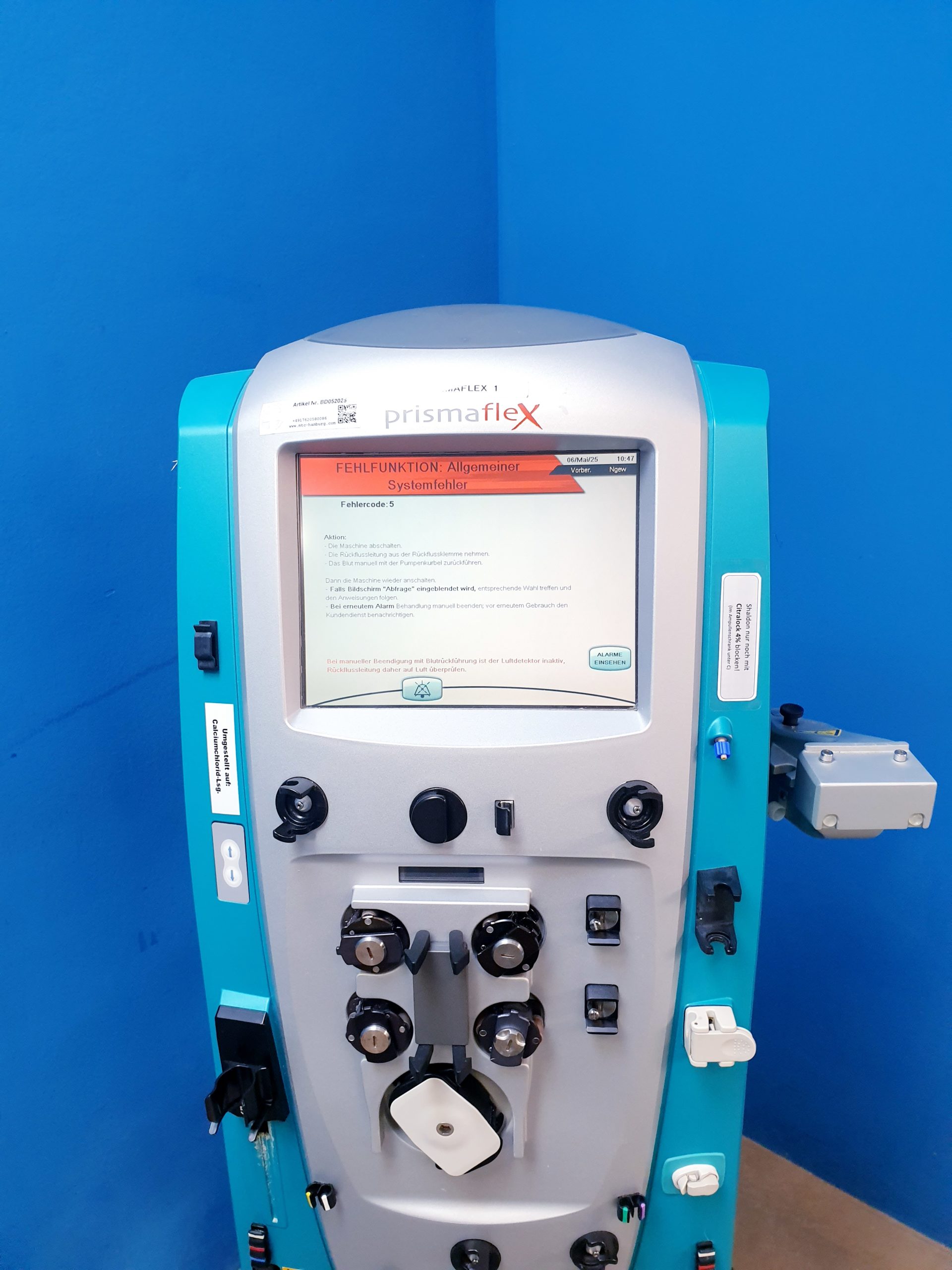 GAMBRO PRISMAFLEX Dialyse – Bild 14