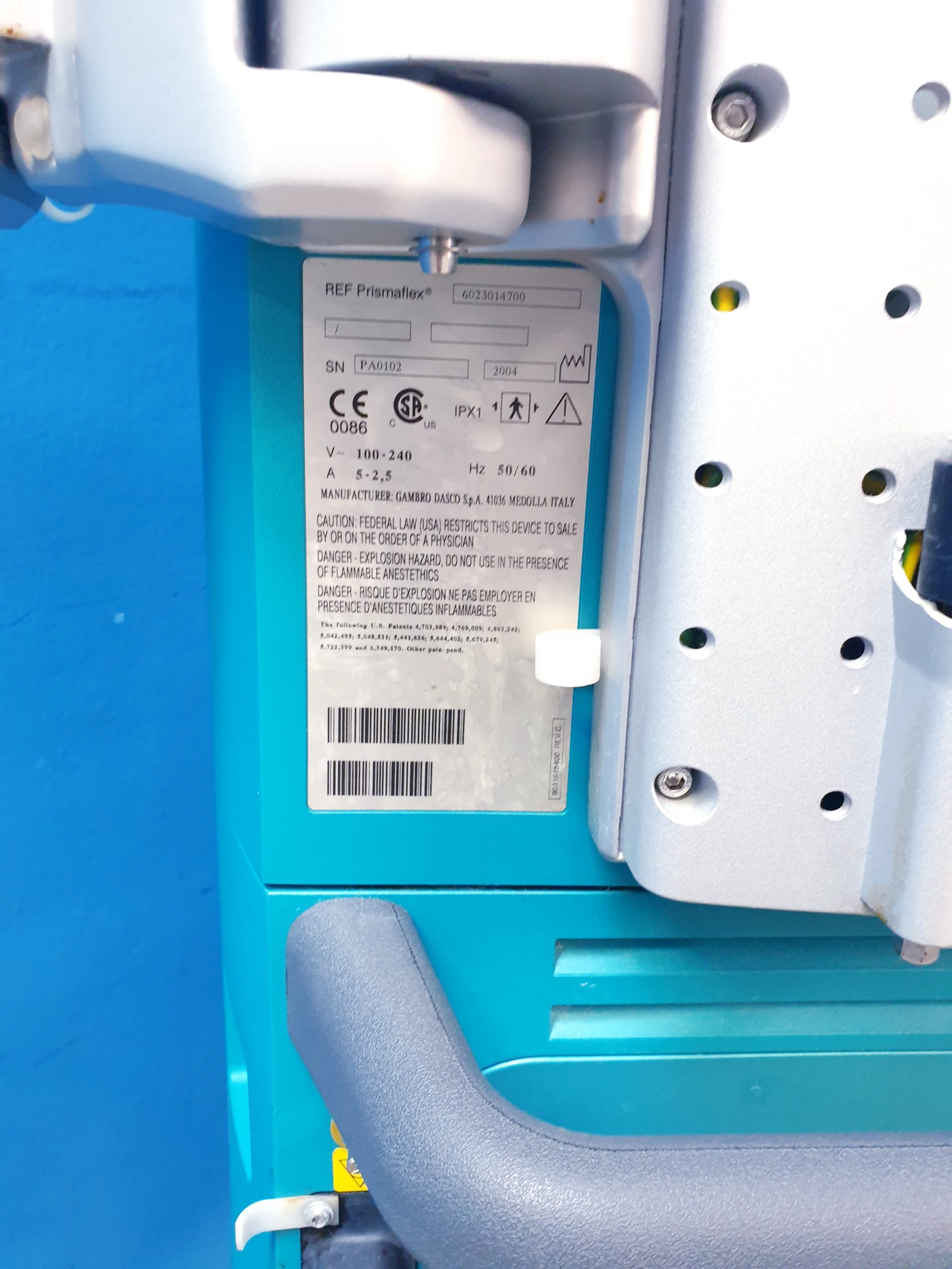 GAMBRO PRISMAFLEX Dialyse – Bild 20