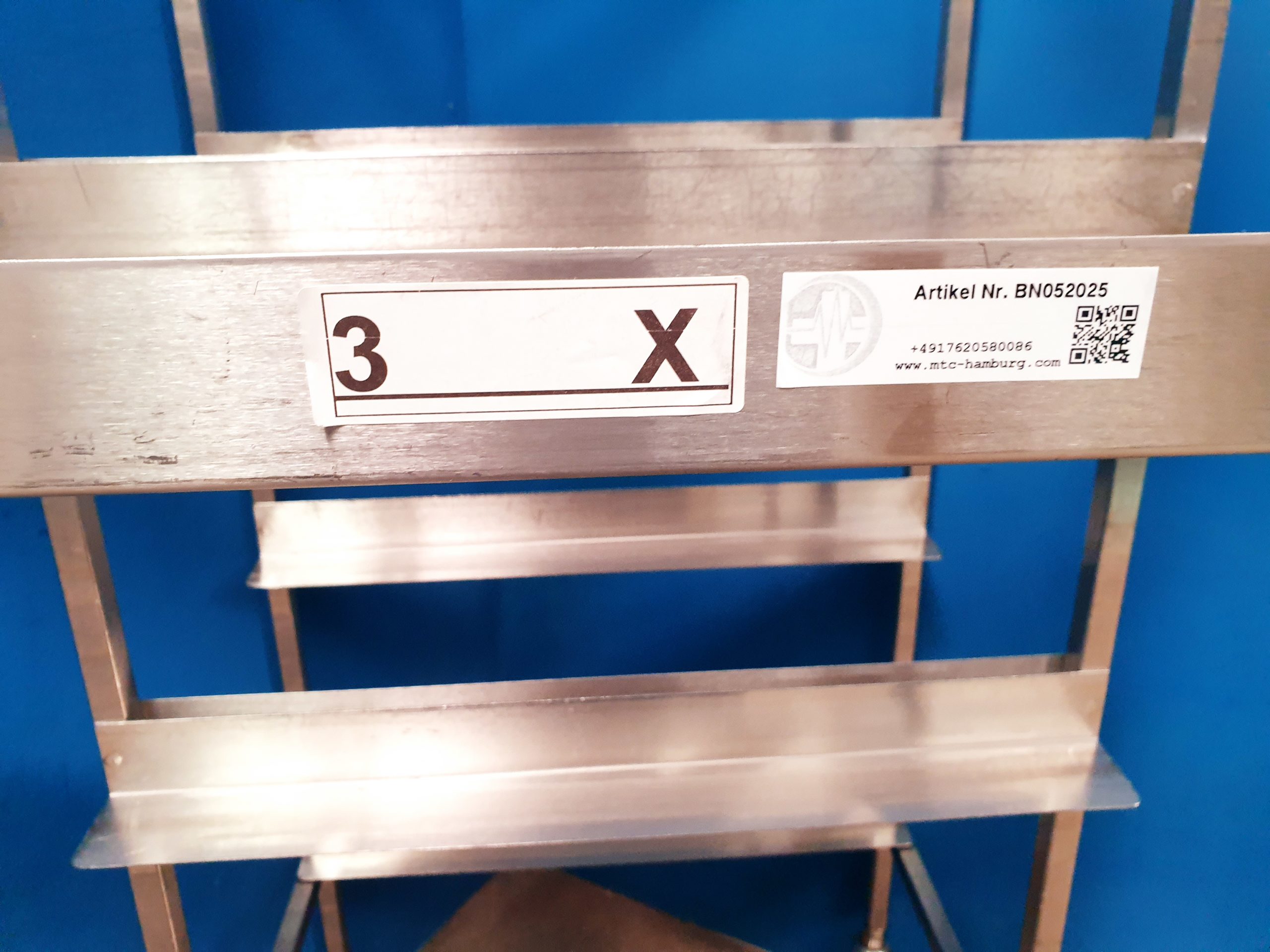 Fahrwagen für Sterikasetten , Rollbar – Bild 3