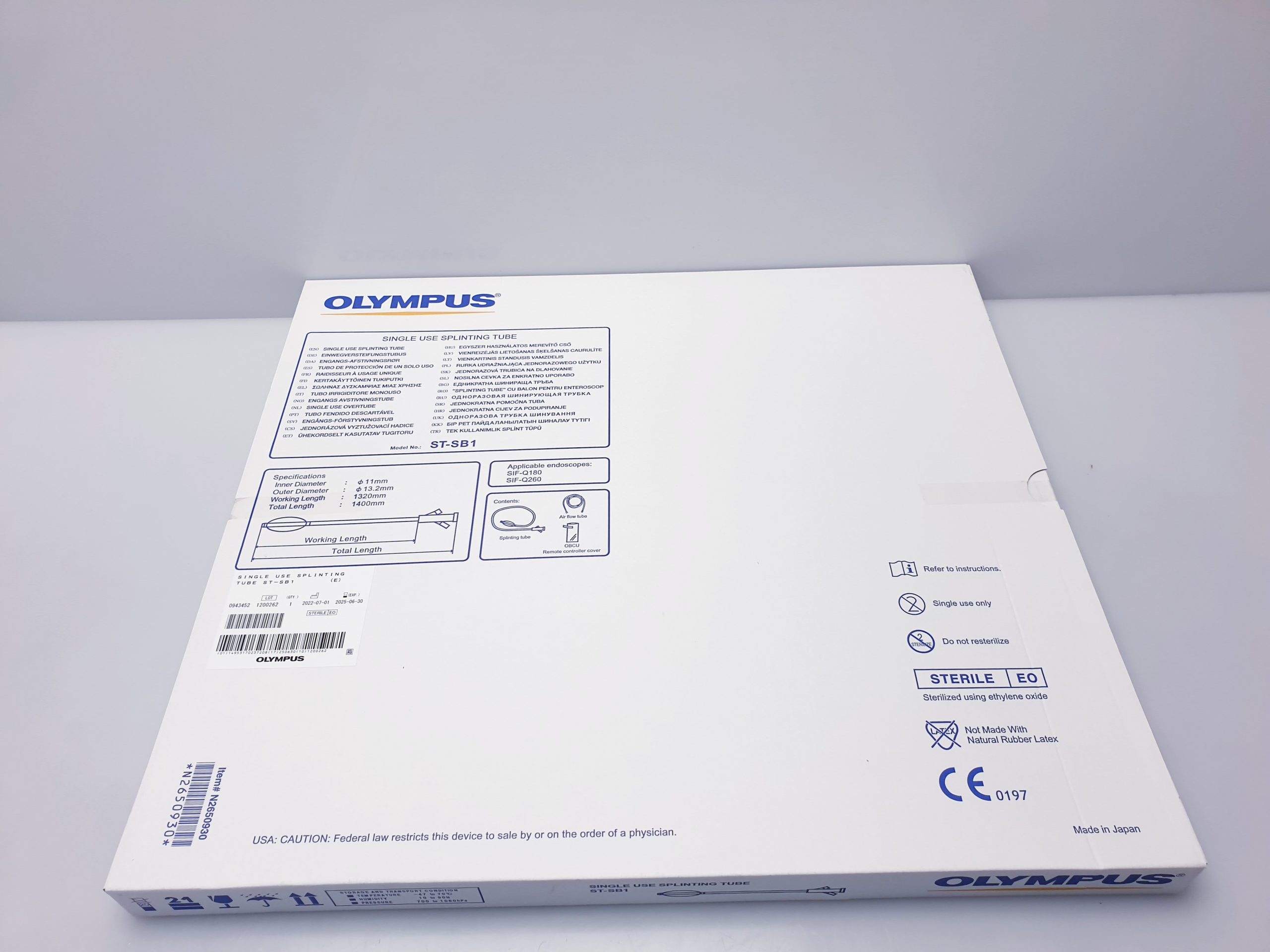 OLYMPUS ST-SB1 SINGLE USE SPLINTING TUBE – Bild 7