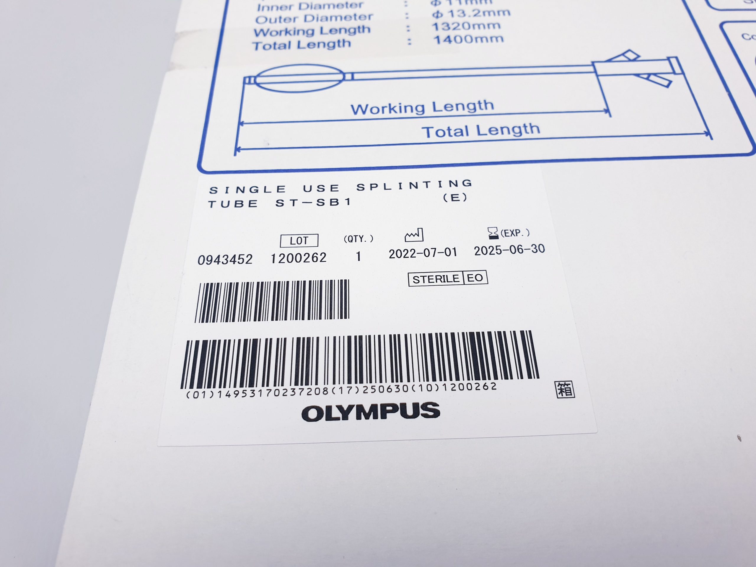 OLYMPUS ST-SB1 SINGLE USE SPLINTING TUBE – Bild 10