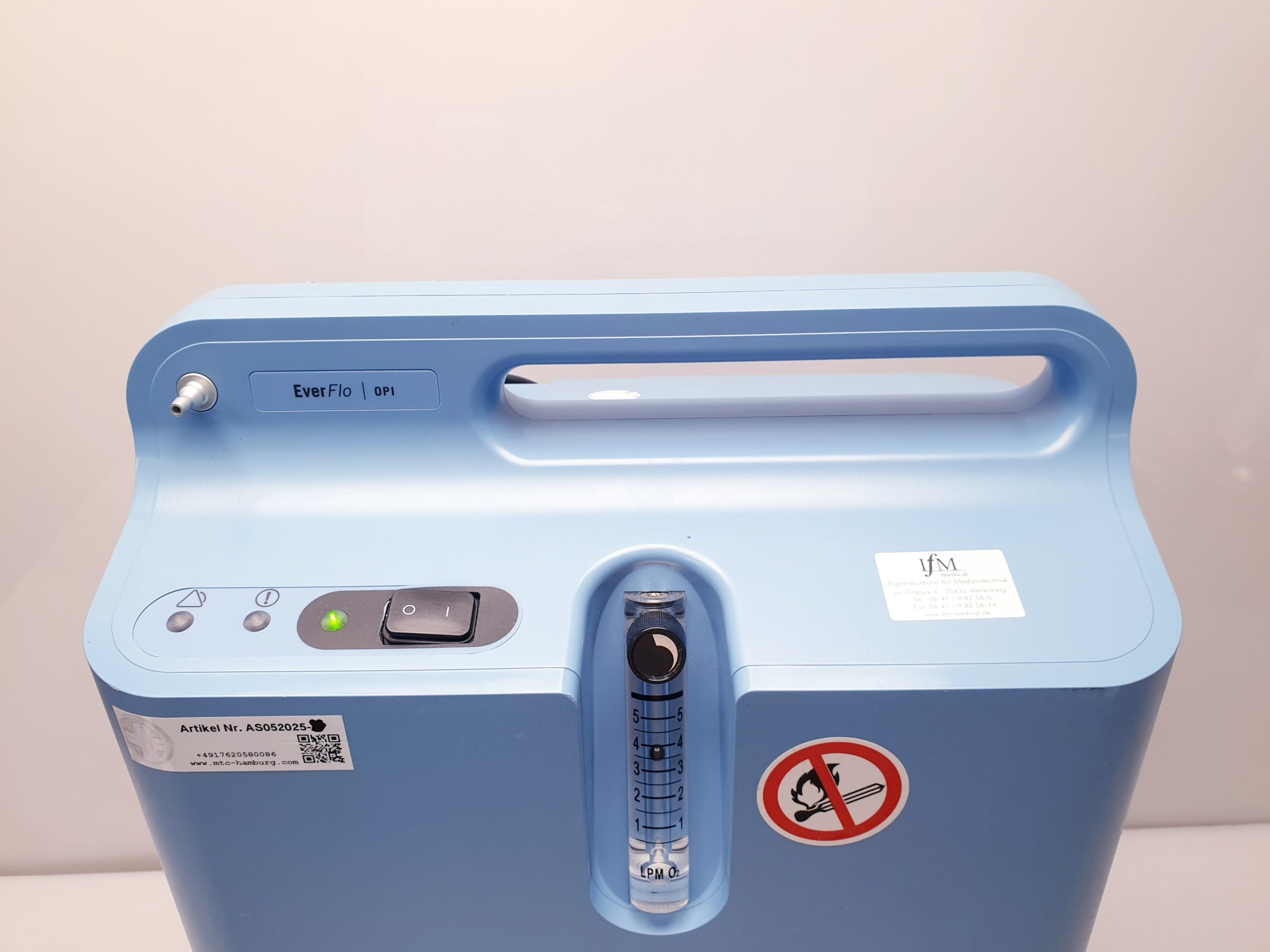 Philips Respironic Ever flo intl Opi Sauerstoffkonzentrator – Bild 6