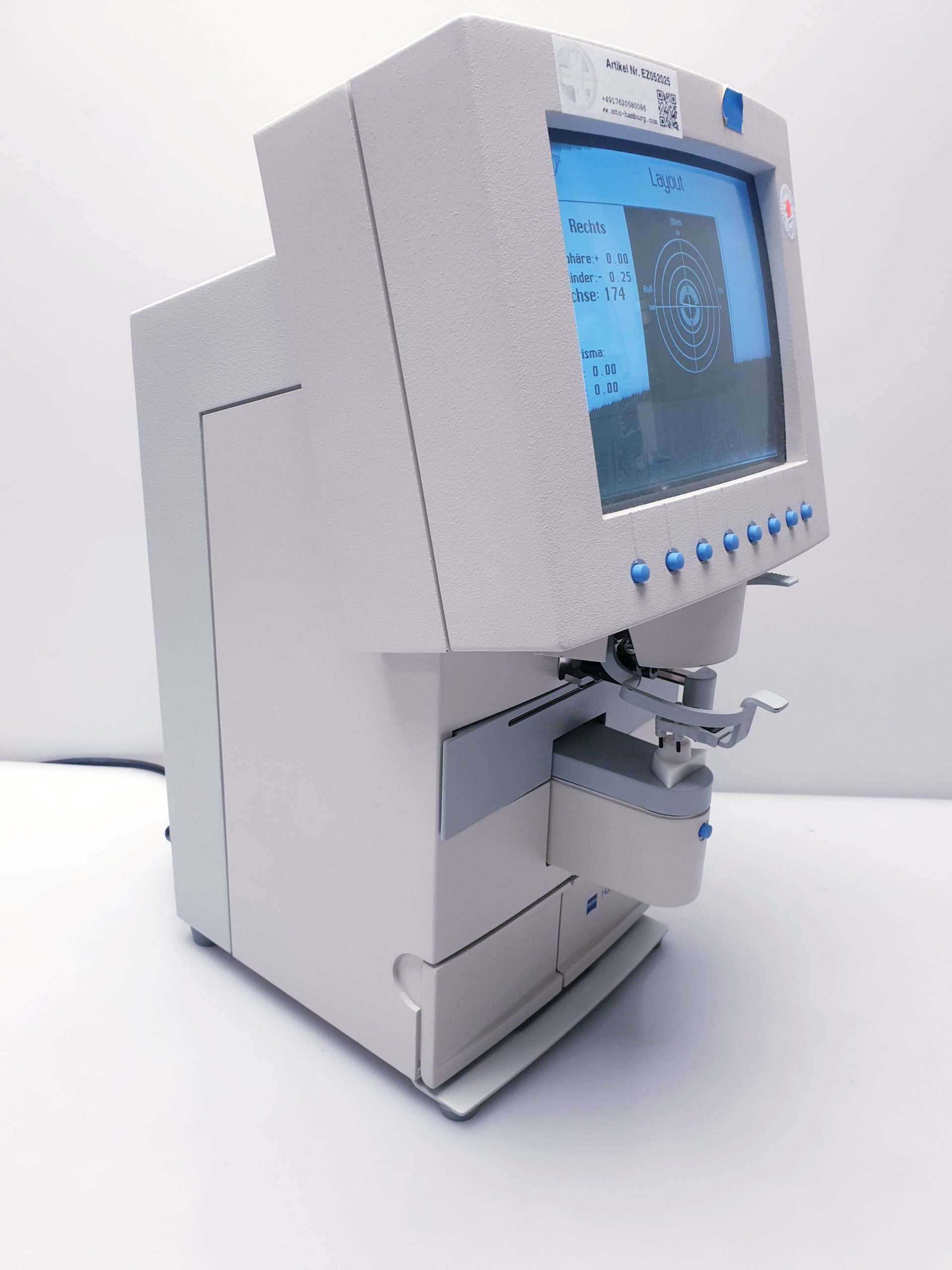 ZEISS Humphrey 350 Linse Analysator , Scheitelbrechwertmesser – Bild 5