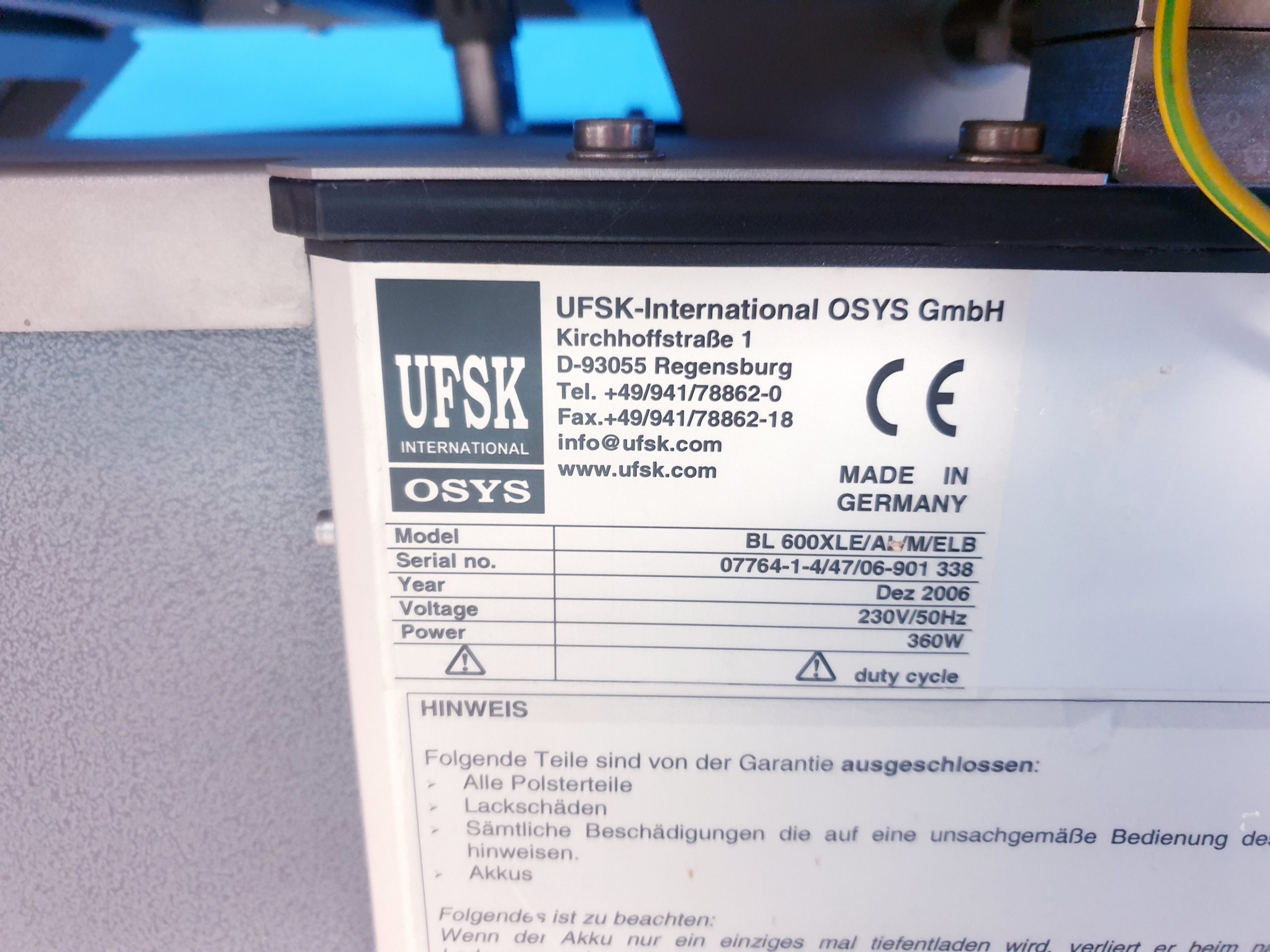 UFSK 600XLE 600 XLE Stretcher Eye Surgery Chair Surgical Chair – Bild 7