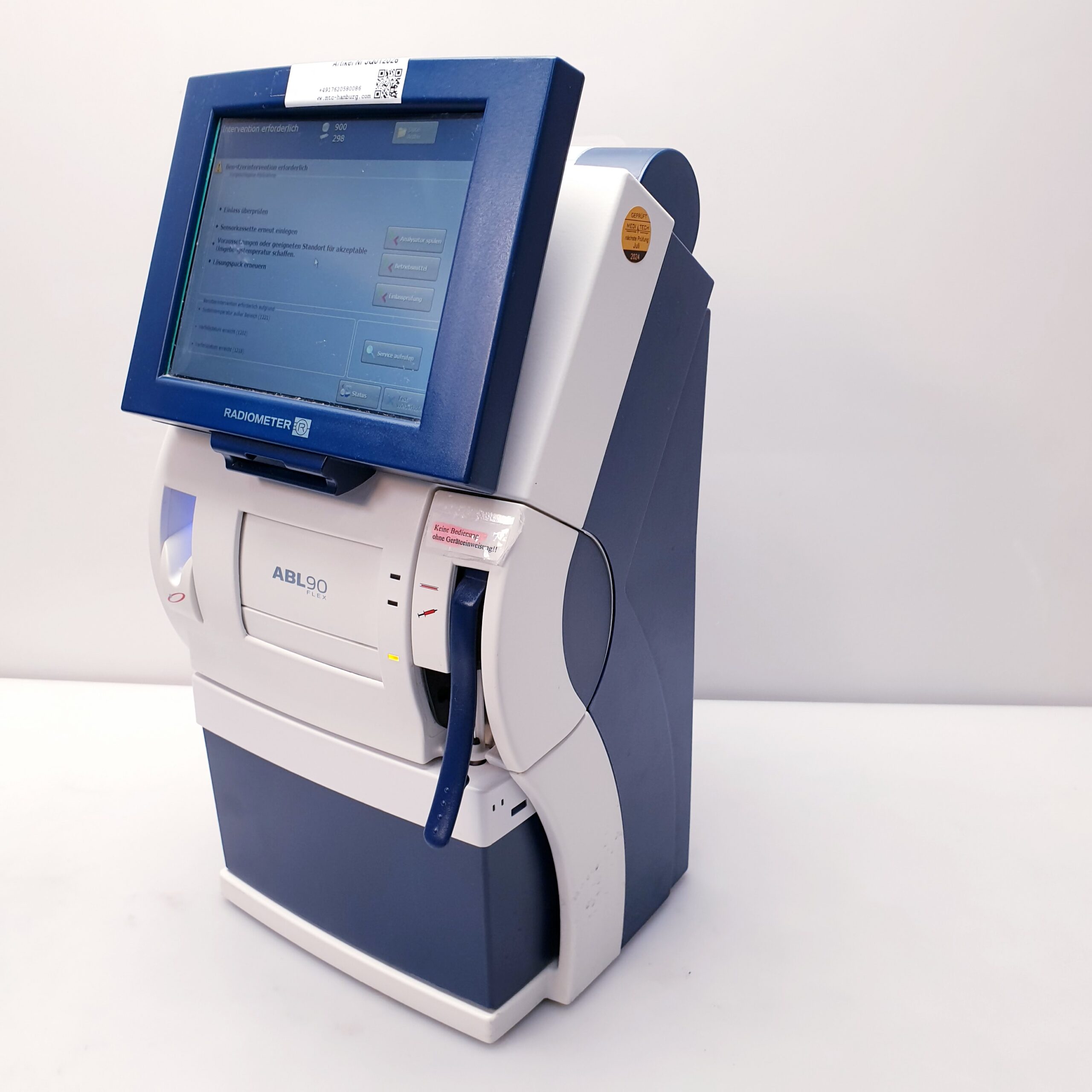Radiometer Typ ABL90 flex Blutgasanalysegerät – Bild 21