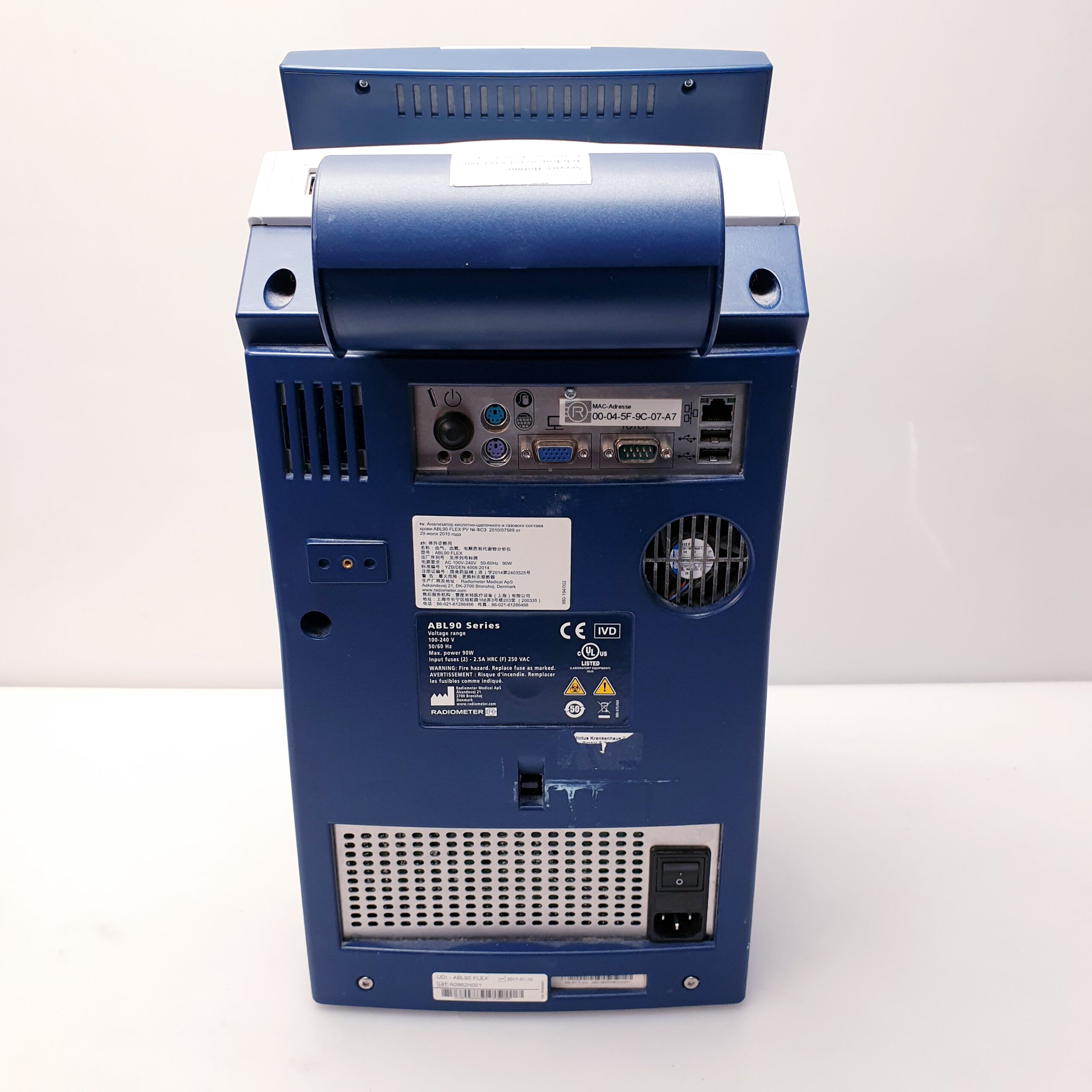 Radiometer Typ ABL90 flex Blutgasanalysegerät – Bild 23