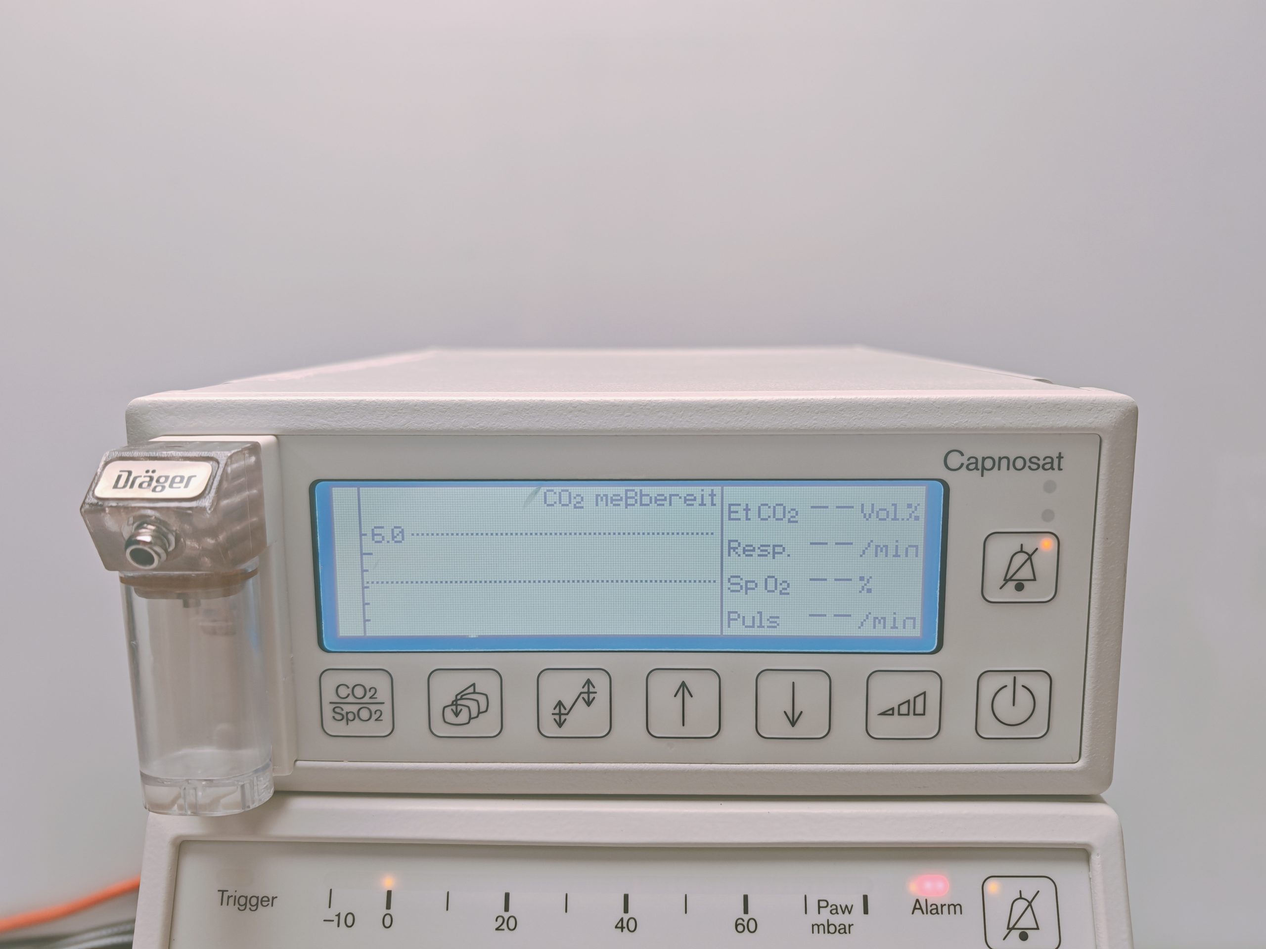 Dräger Drager Babylog 8000 + Capnostat - Beatmungsgerät – Bild 8