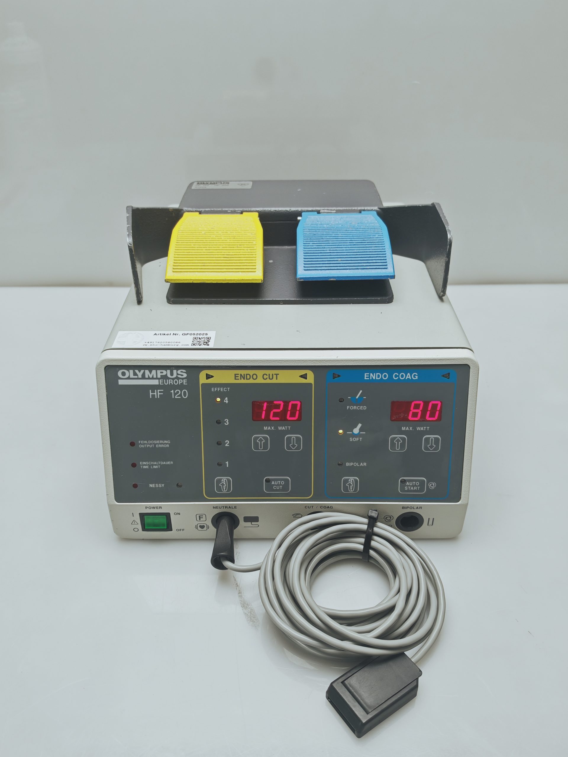 Olympus HF 120 HF-120 HF120 Electrosurgical unit – Bild 3