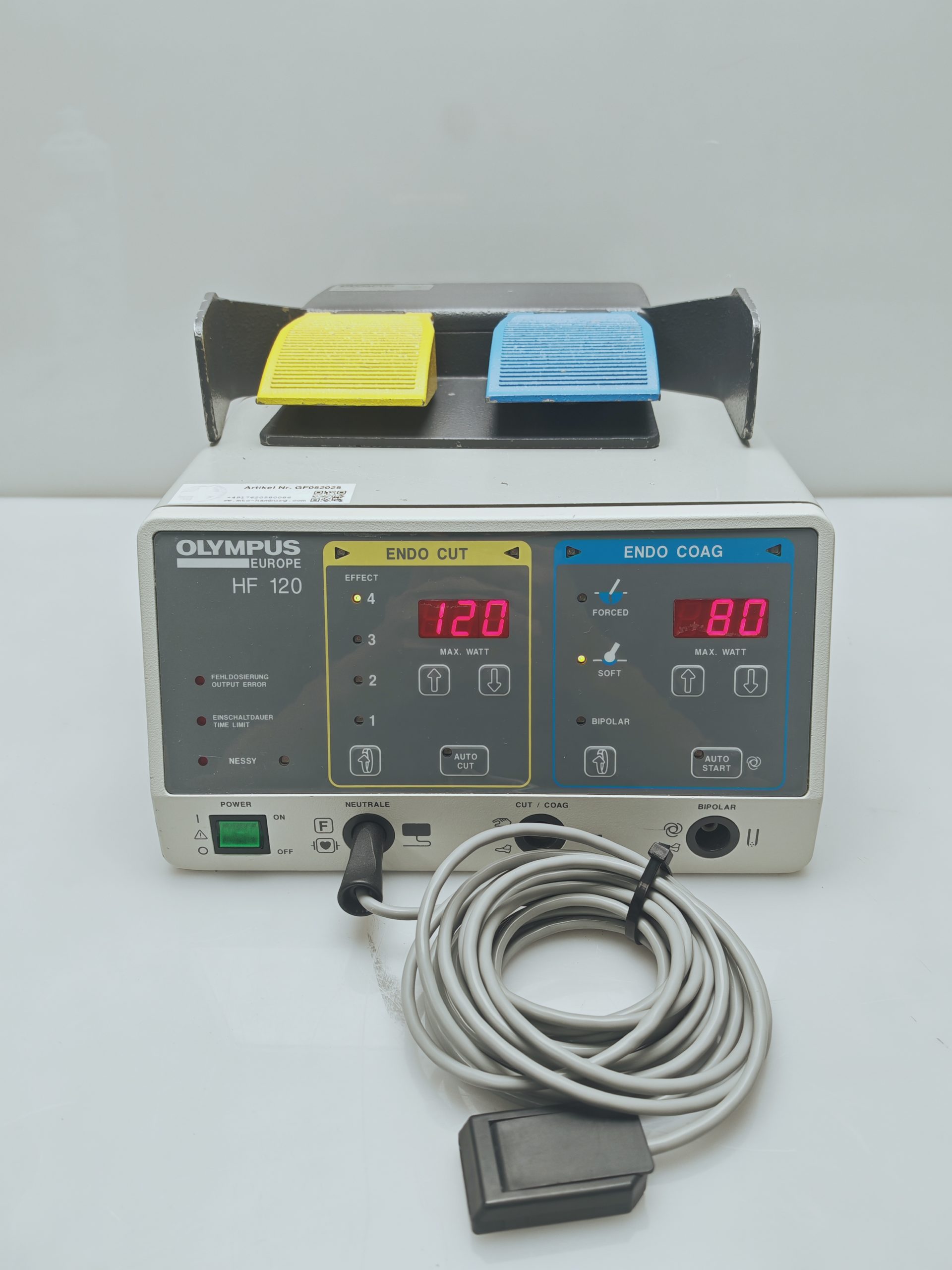 Olympus HF 120 HF-120 HF120 Electrosurgical unit – Bild 4