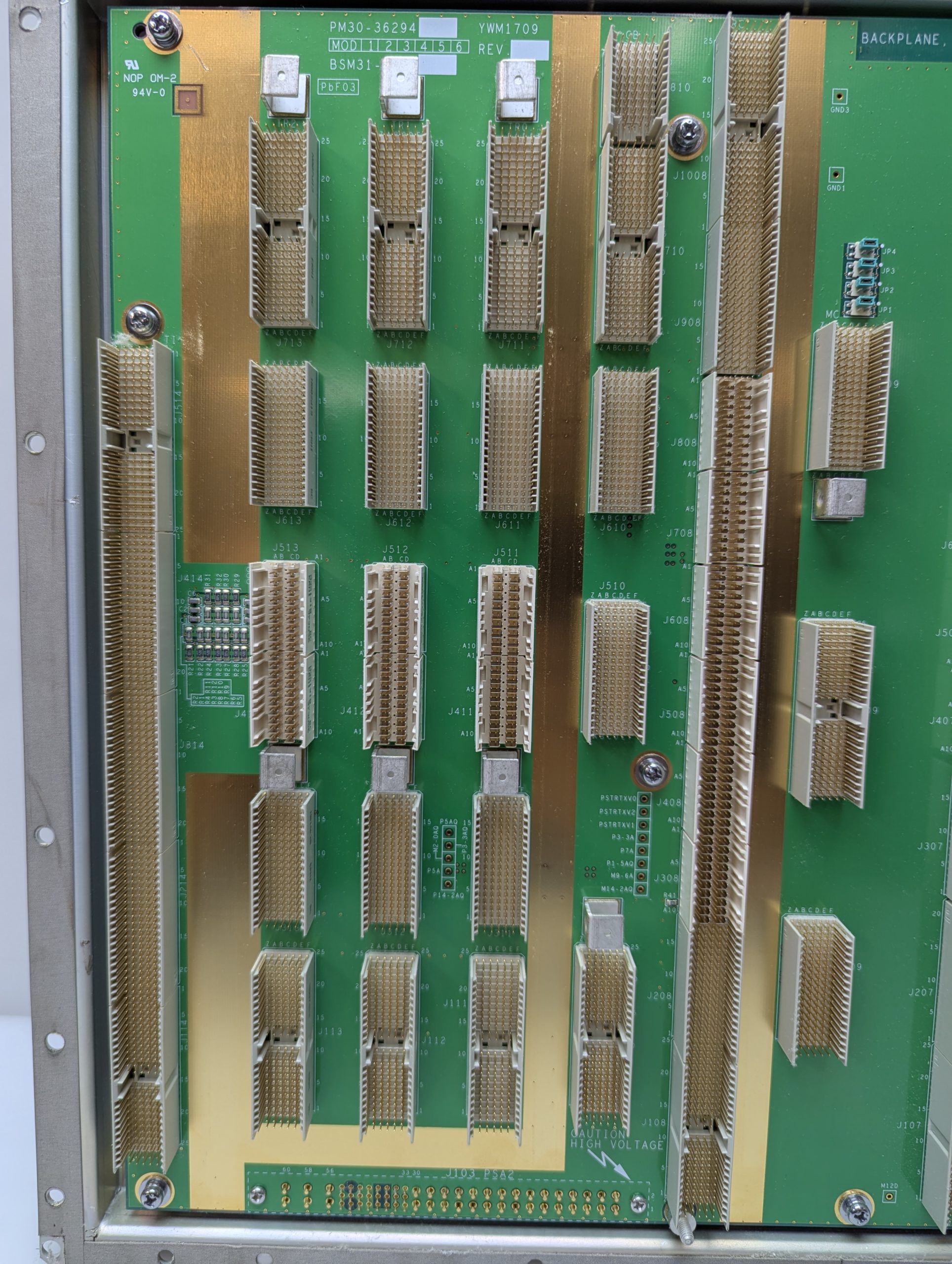 Toshiba PM30-36294 - BSM31-8891 FÜR Artida Backplane Motherboard Ultrasound – Bild 5