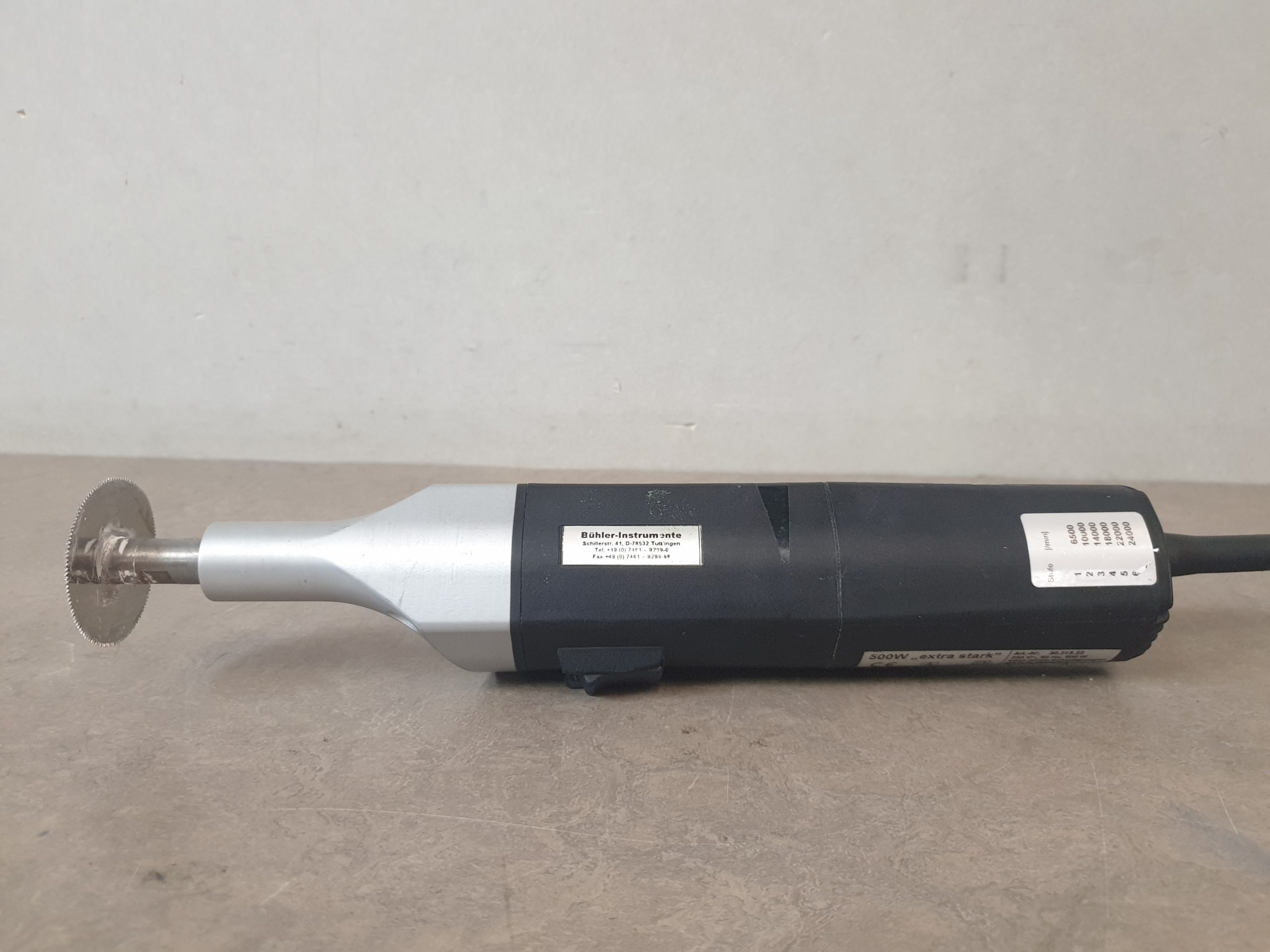 Bühler instrument Elektrische Gipssäge – Bild 6