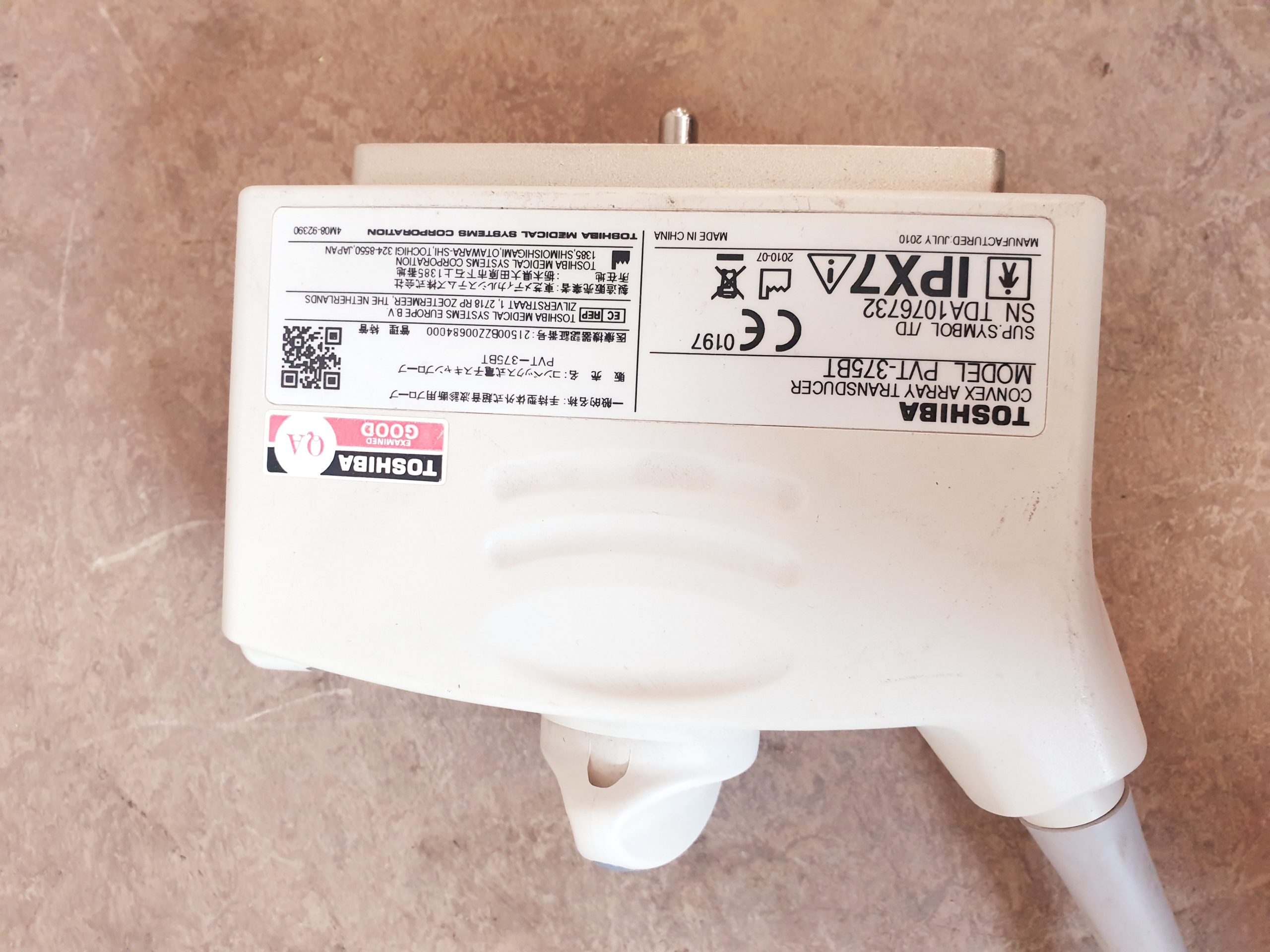 Toshiba PVT-375BT Konvex Sonde – Bild 6