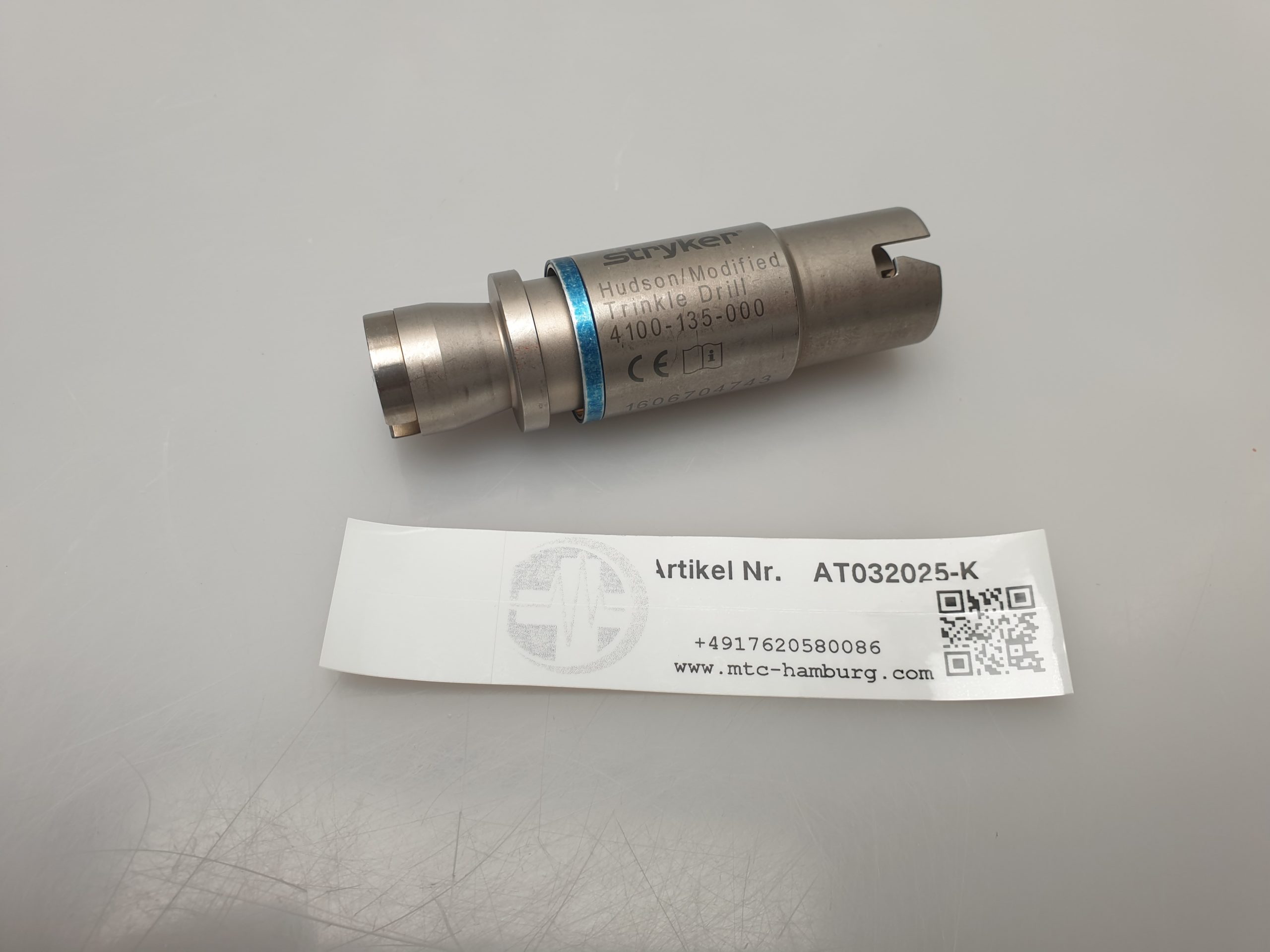 Stryker 4100-135-000 Hudson modifizierter Trinkle Drill-Aufsatz – Bild 3