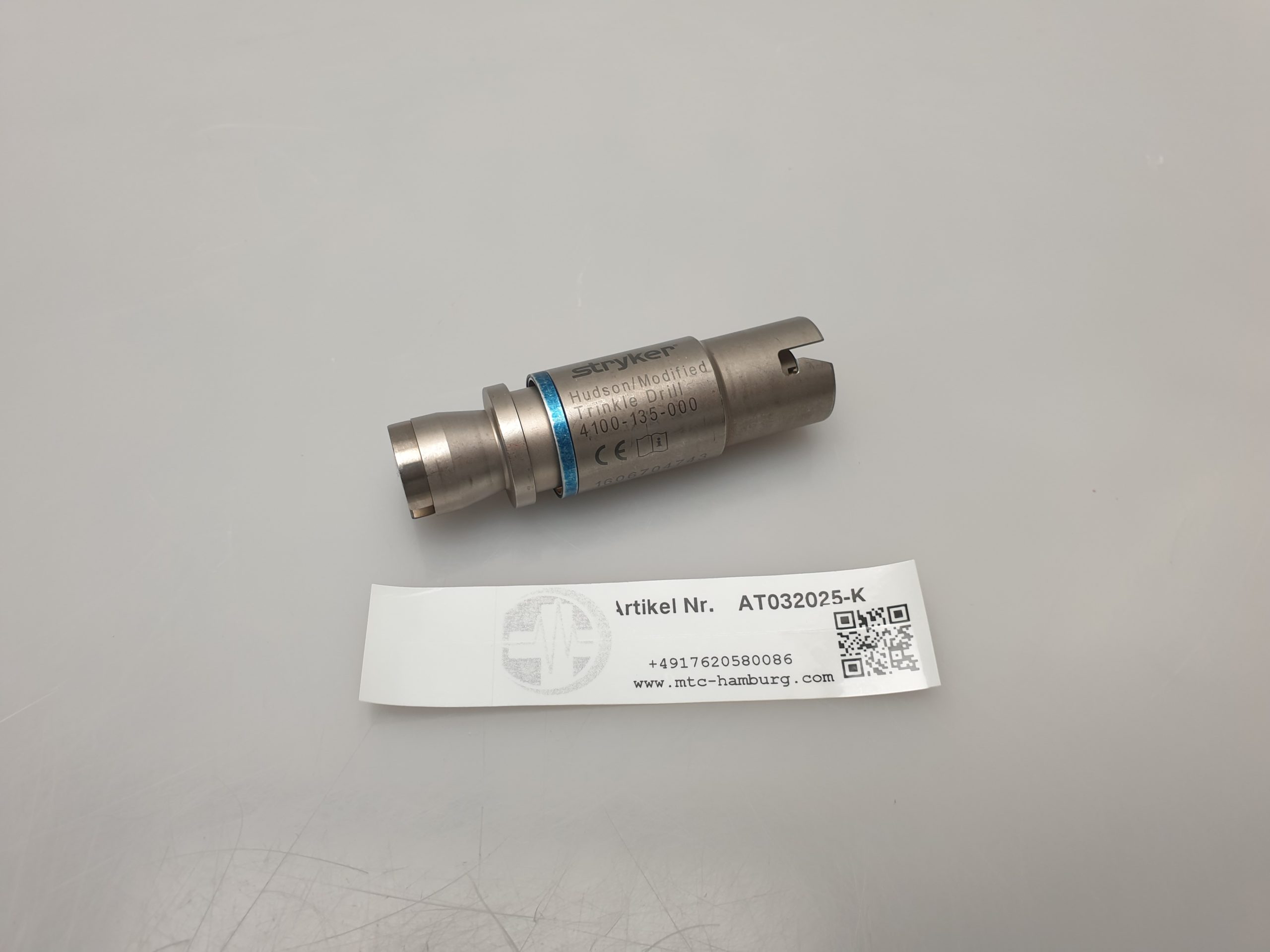 Stryker 4100-135-000 Hudson modifizierter Trinkle Drill-Aufsatz