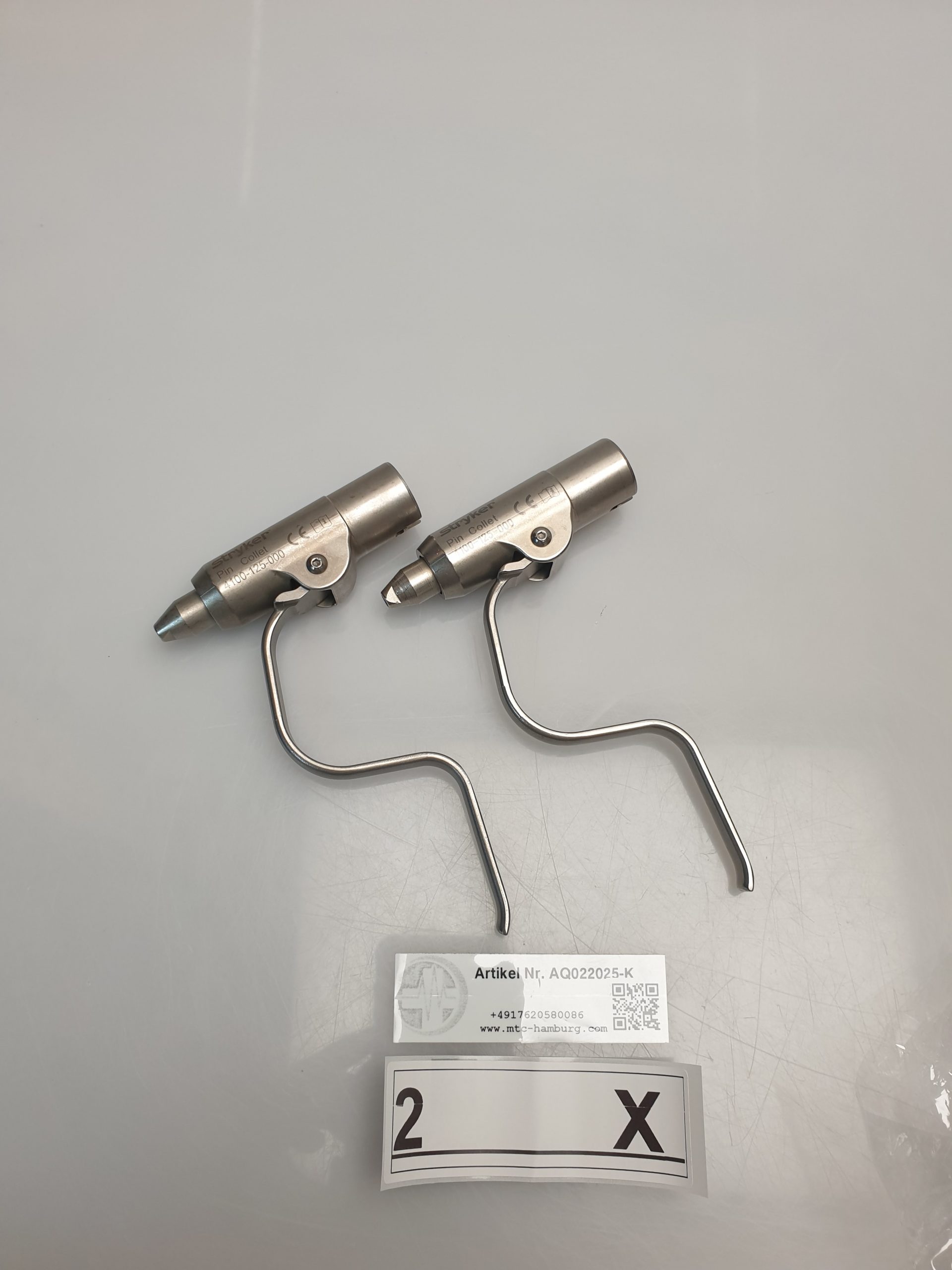 Stryker 4100-125-000 Pin Collet Handpiece Attachment – Bild 9