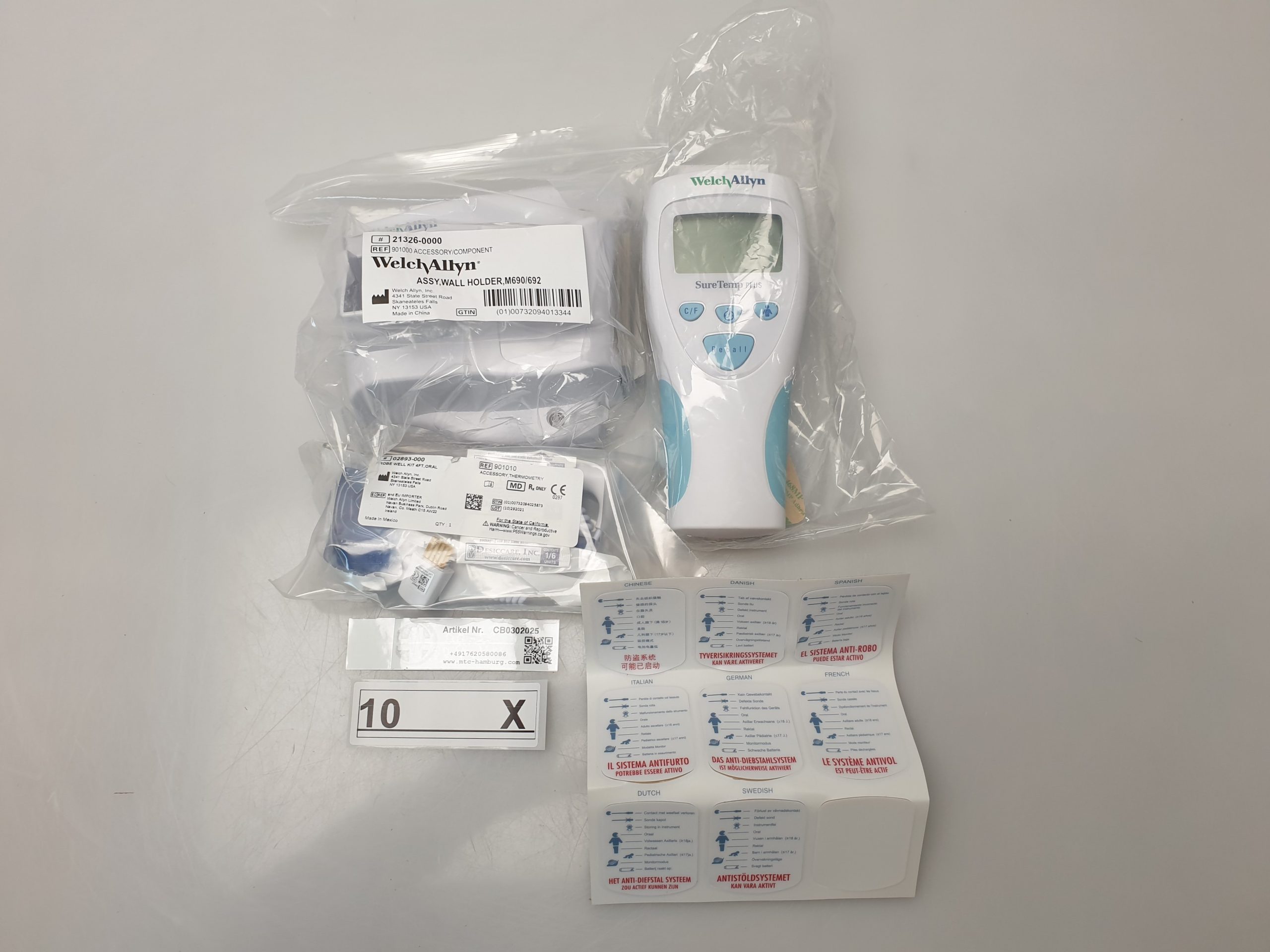 Welch Allyn suretemp plus Thermometer – Bild 3