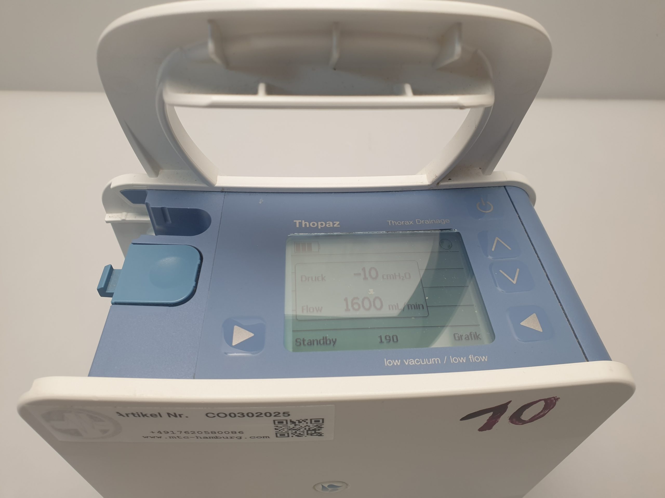 Medela 200.2219 Thopaz Thorax Drainage Low Vacuum Low Flow – Bild 13