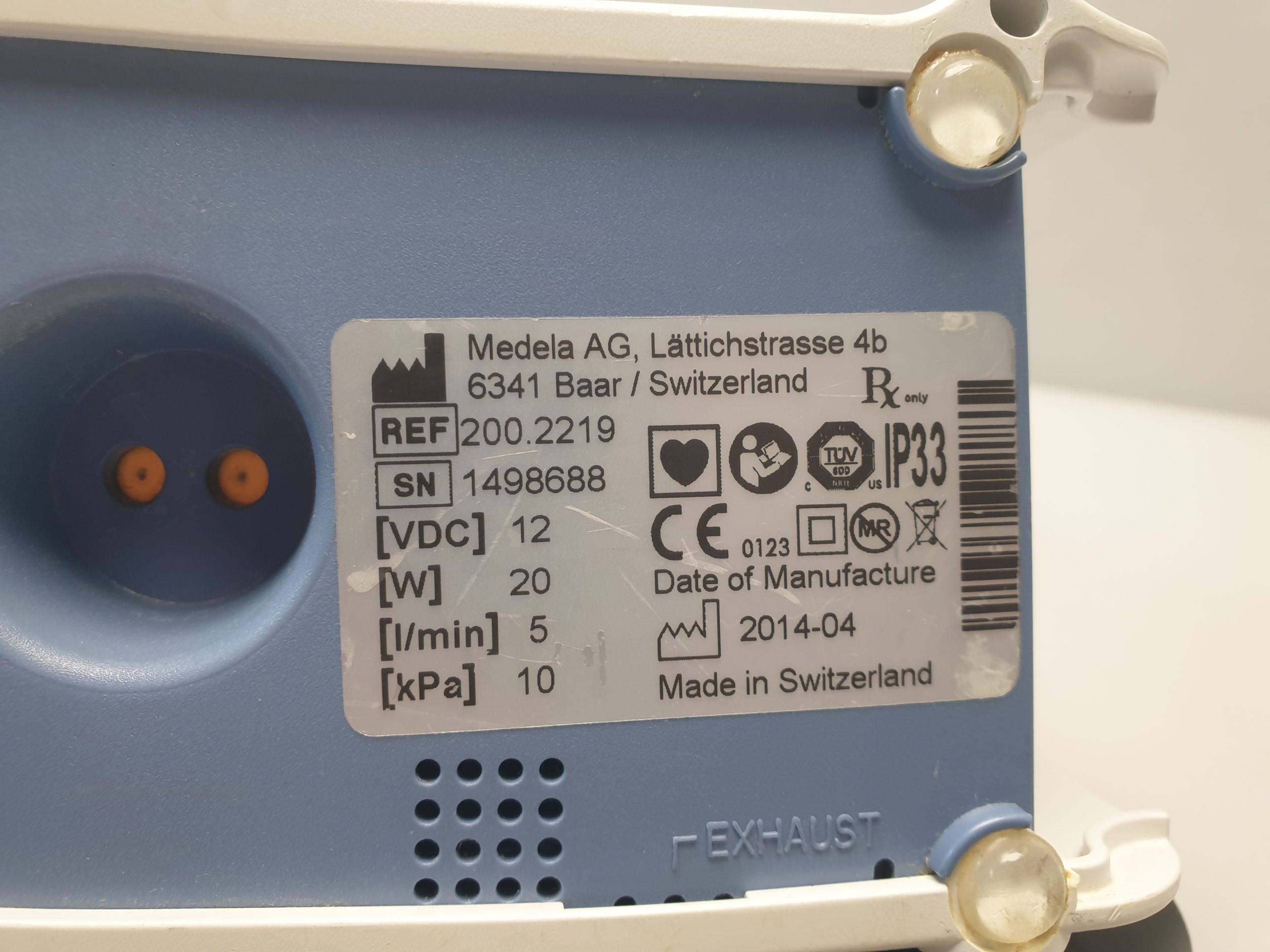 Medela 200.2219 Thopaz Thorax Drainage Low Vacuum Low Flow – Bild 16