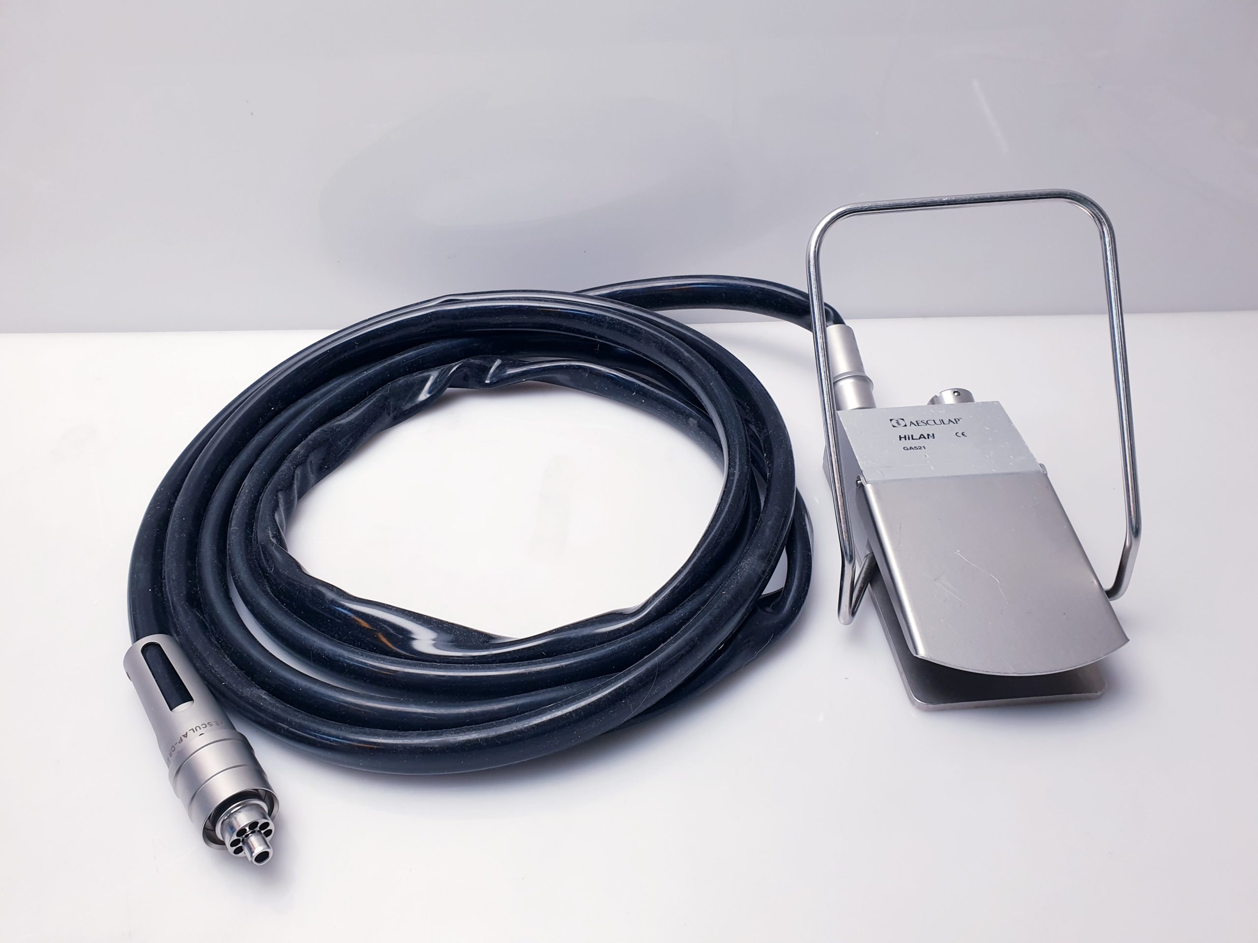 Aesculap Hilan GA 521 GA521 Fußschalter GA466R Dräger Air-Motor Druckluftschlauch