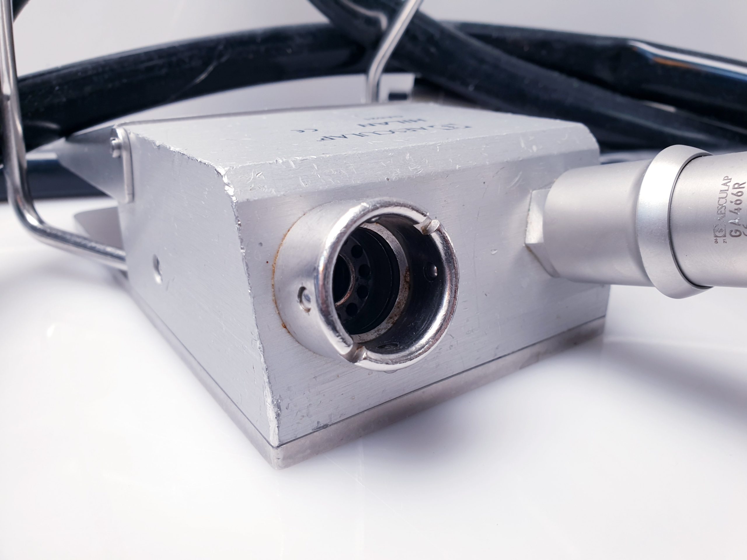 Aesculap Hilan GA 521 GA521 Fußschalter GA466R Dräger Air-Motor Druckluftschlauch – Bild 7