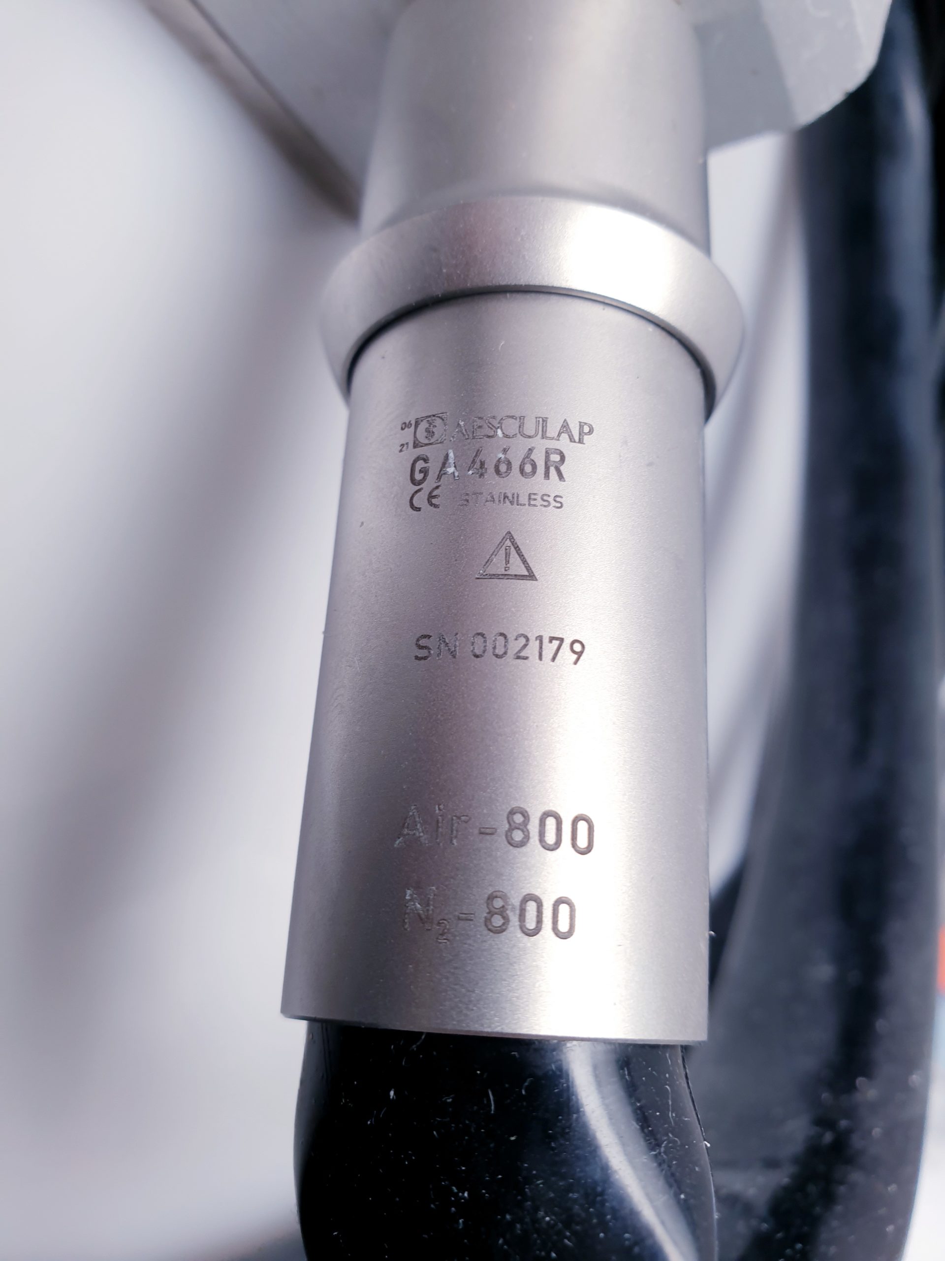 Aesculap Hilan GA 521 GA521 Fußschalter GA466R Dräger Air-Motor Druckluftschlauch – Bild 8