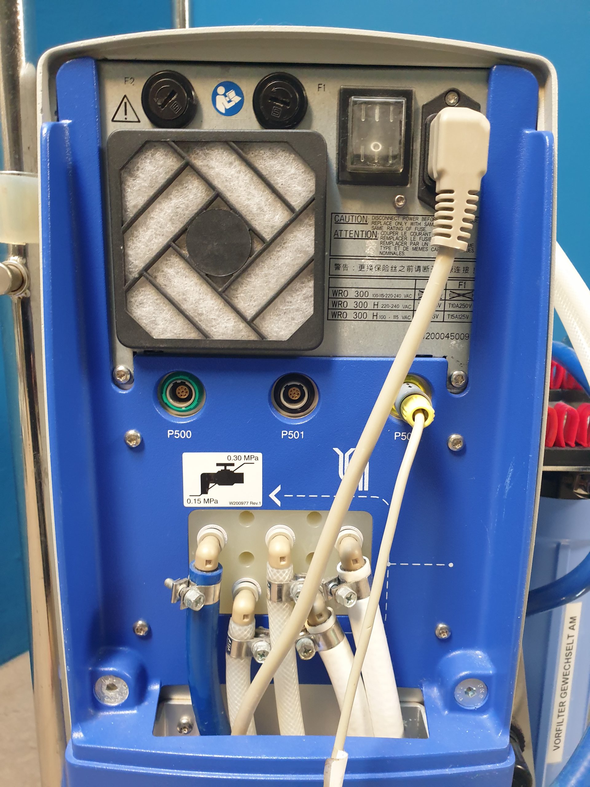 Gambro WRO 300 H - WRO300H - Umkehrosmose-Wasseraufbereiter - Wasseraufbereitungsanlage - Mobile für Dialyse – Bild 14