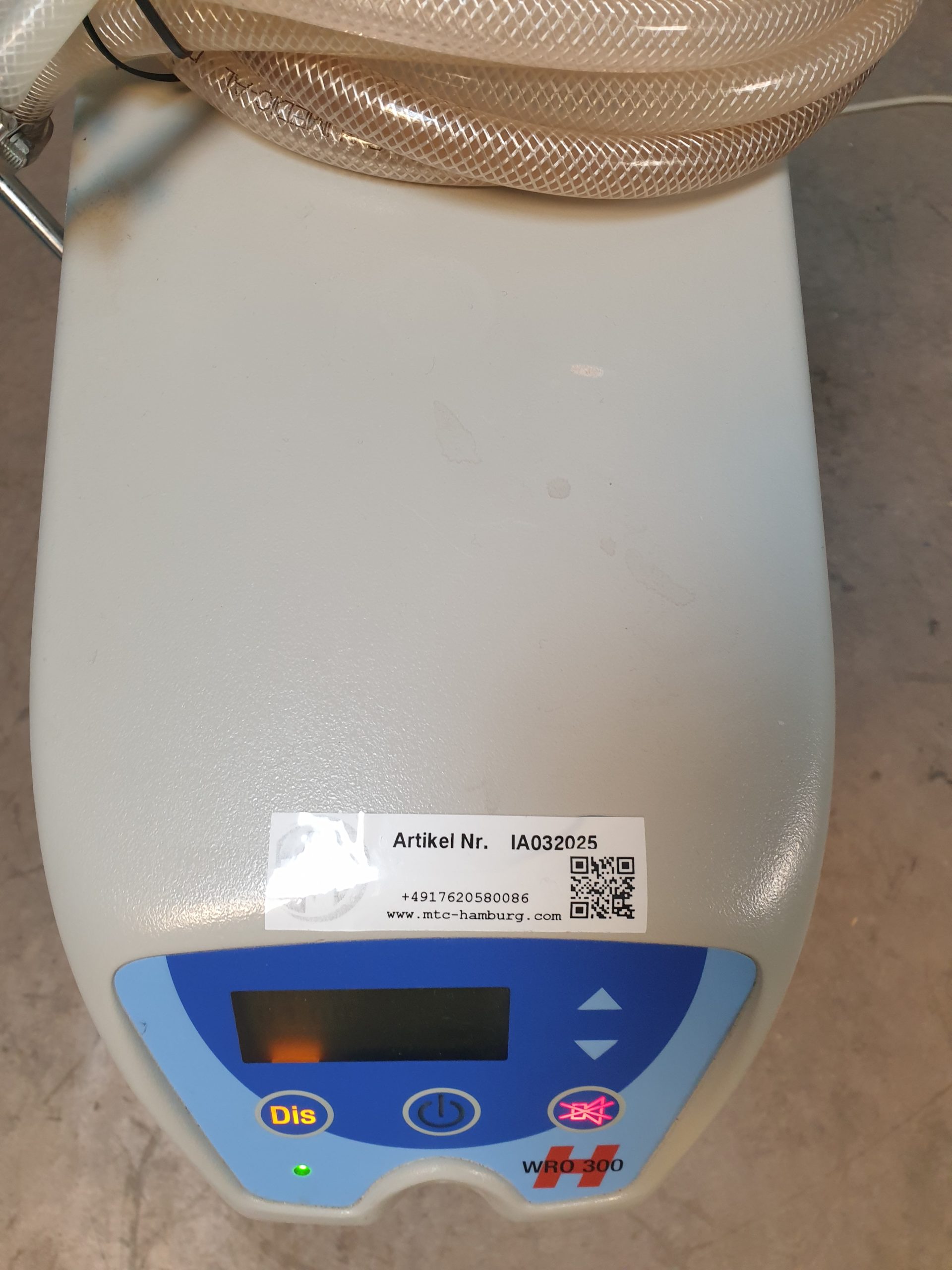 Gambro WRO 300 H - WRO300H - Umkehrosmose-Wasseraufbereiter - Wasseraufbereitungsanlage - Mobile für Dialyse – Bild 2