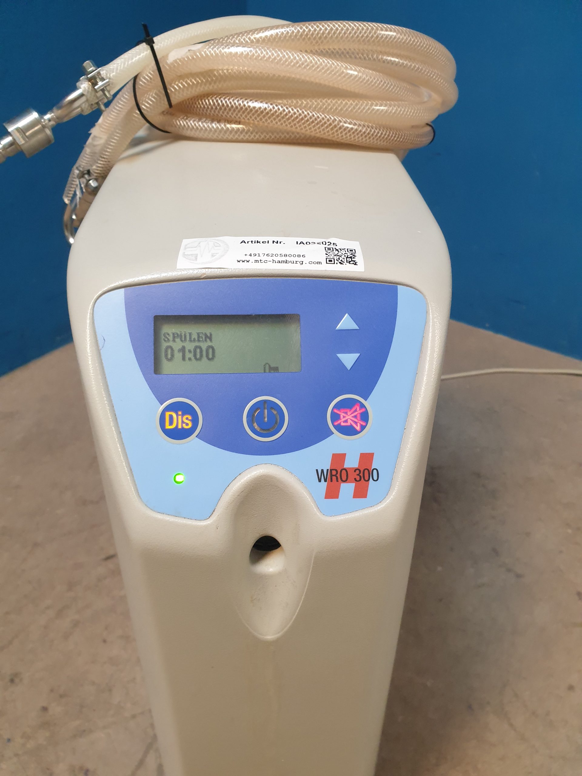 Gambro WRO 300 H - WRO300H - Umkehrosmose-Wasseraufbereiter - Wasseraufbereitungsanlage - Mobile für Dialyse – Bild 7