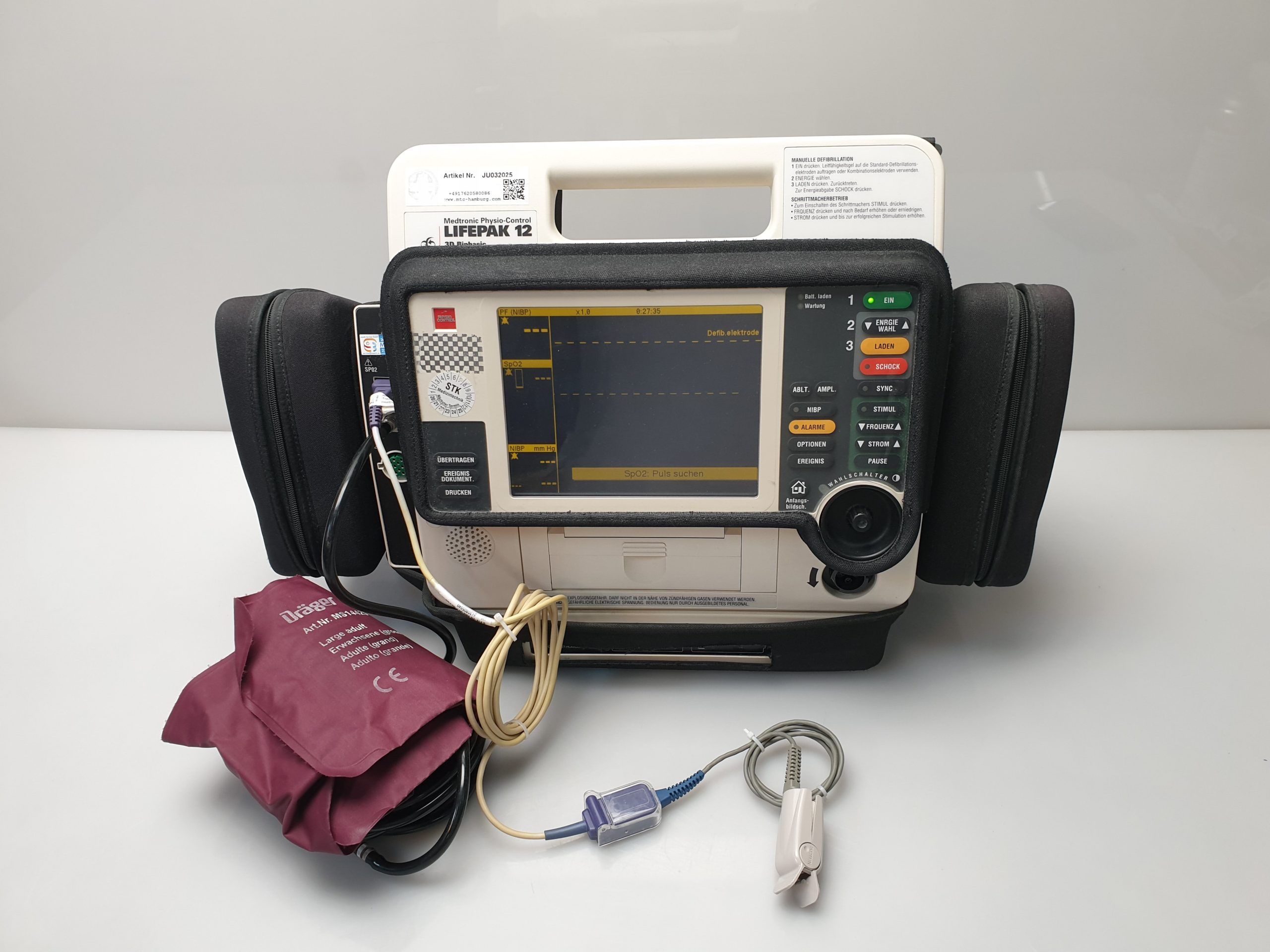 Medtronic Lifepak 12 Defi Defibrilator – Bild 3