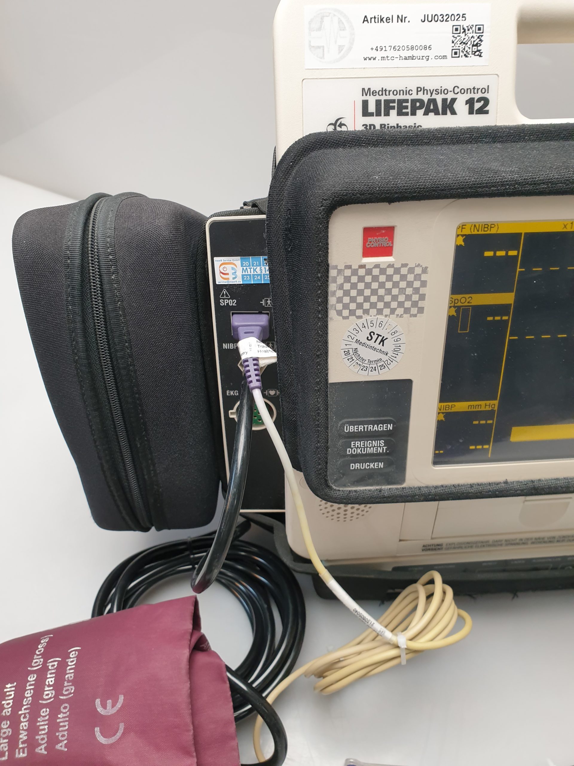 Medtronic Lifepak 12 Defi Defibrilator – Bild 7