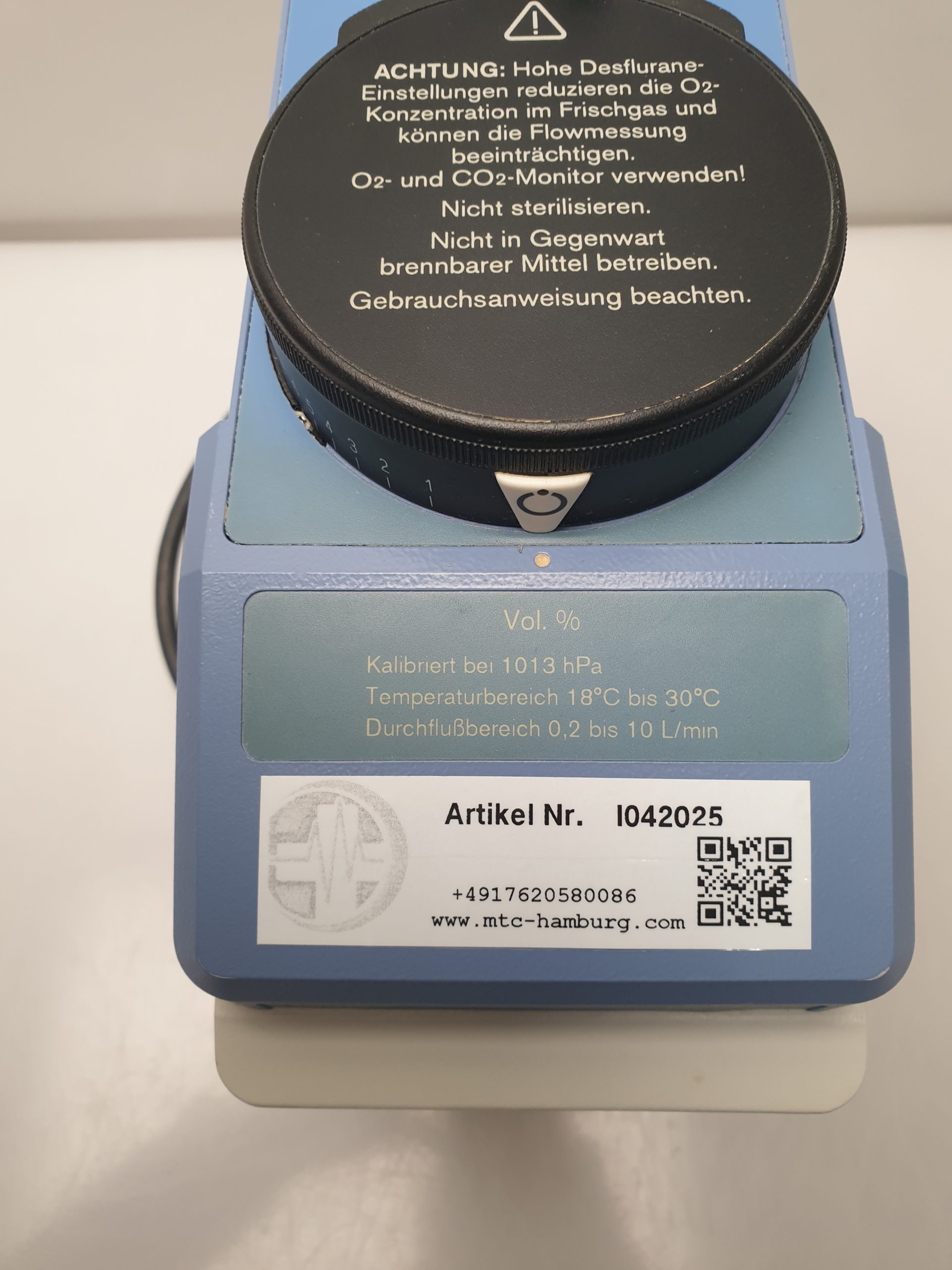 Dräger devapor Vapor Desflurane M32600 – Bild 2