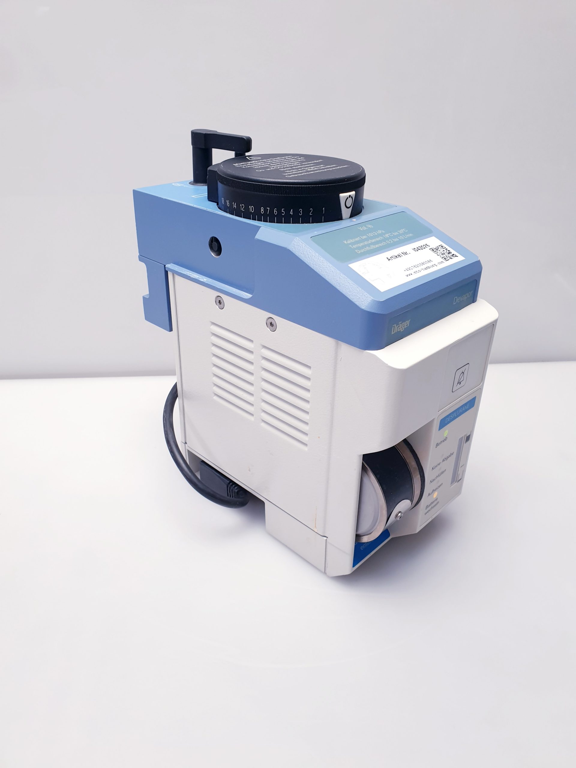 Dräger devapor Vapor Desflurane M32600 – Bild 6