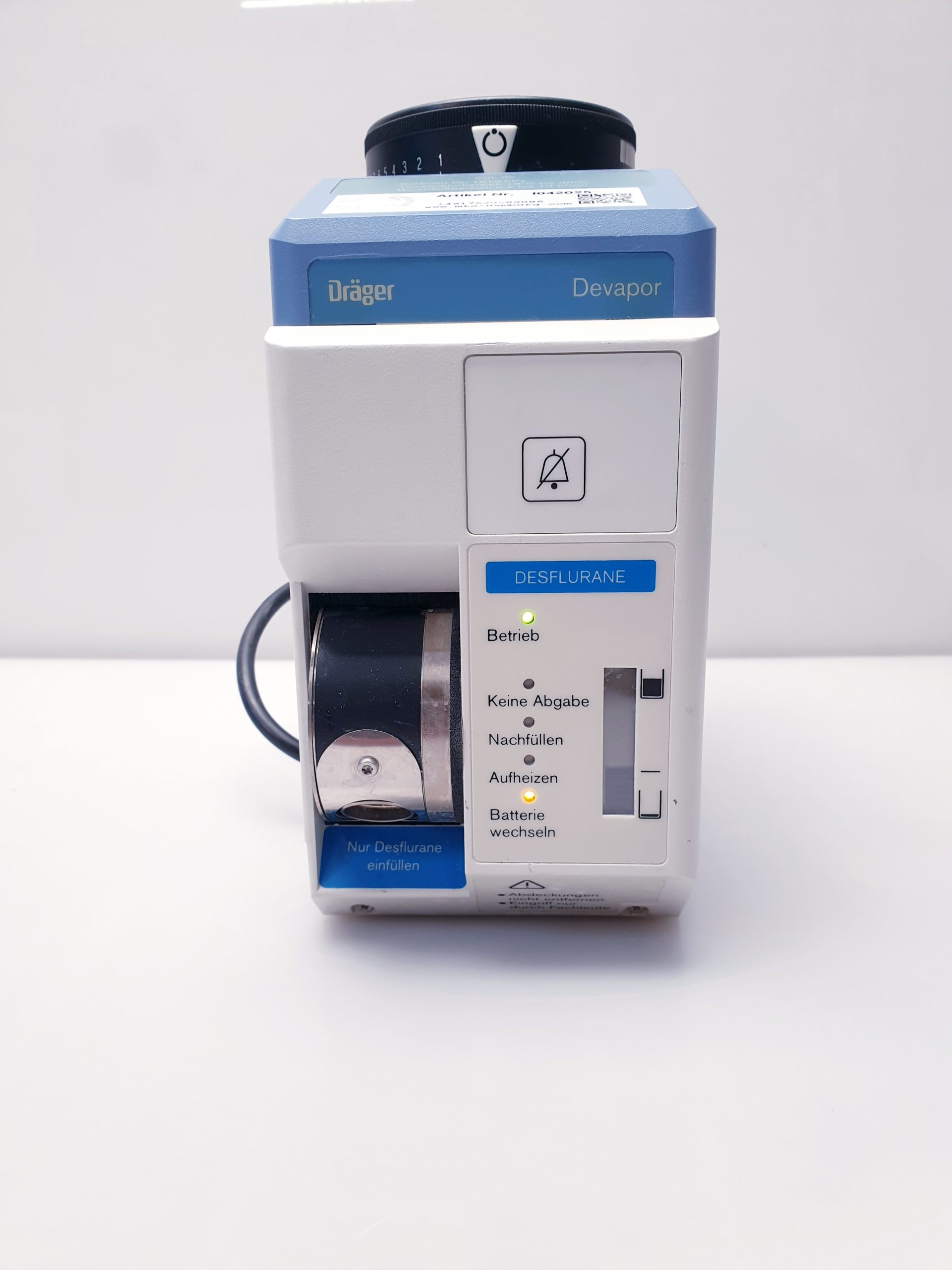 Dräger devapor Vapor Desflurane M32600 – Bild 7