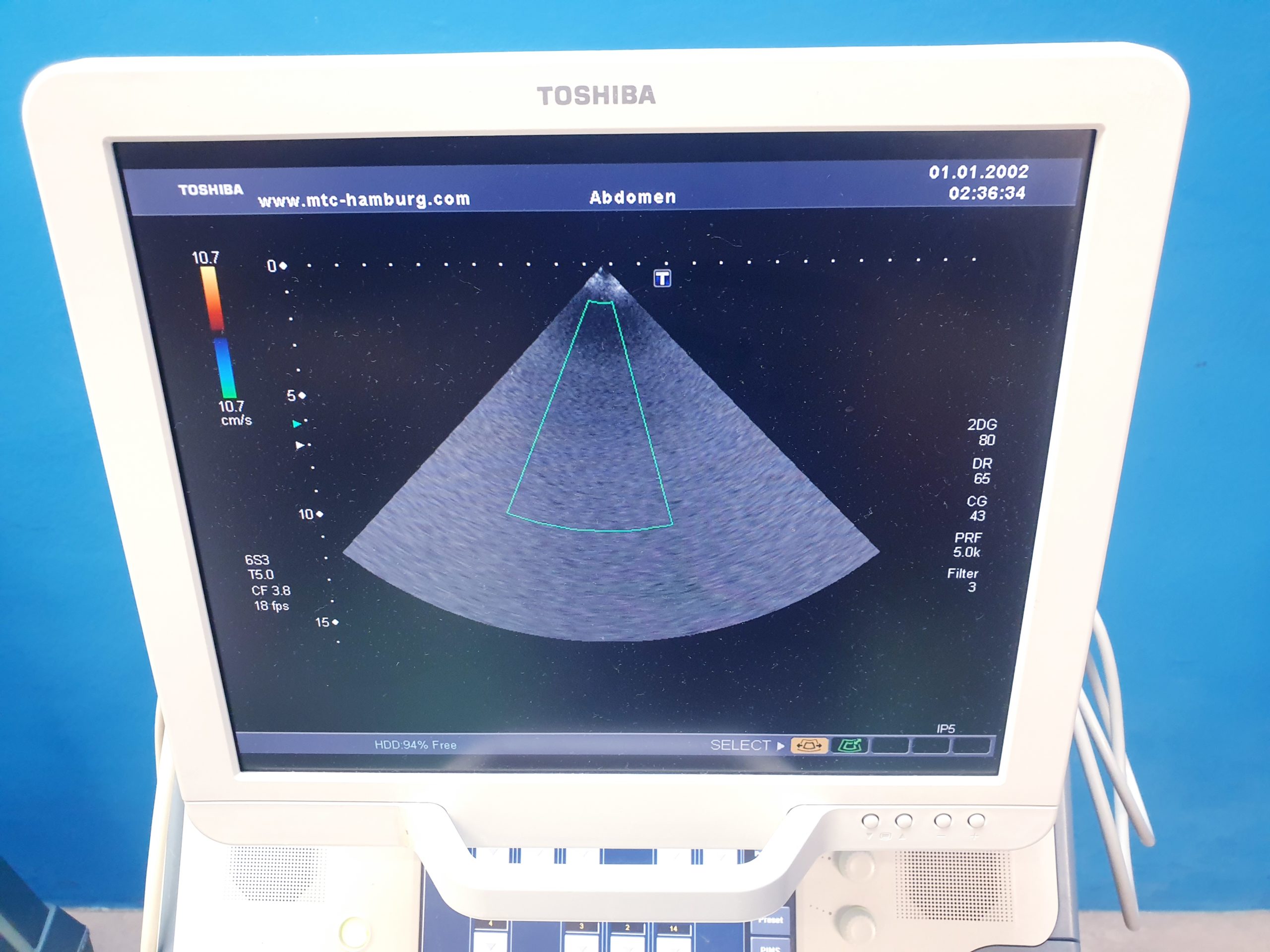Toshiba Sektorsonde PST-50AT Echosonde Kardiosonde – Bild 4