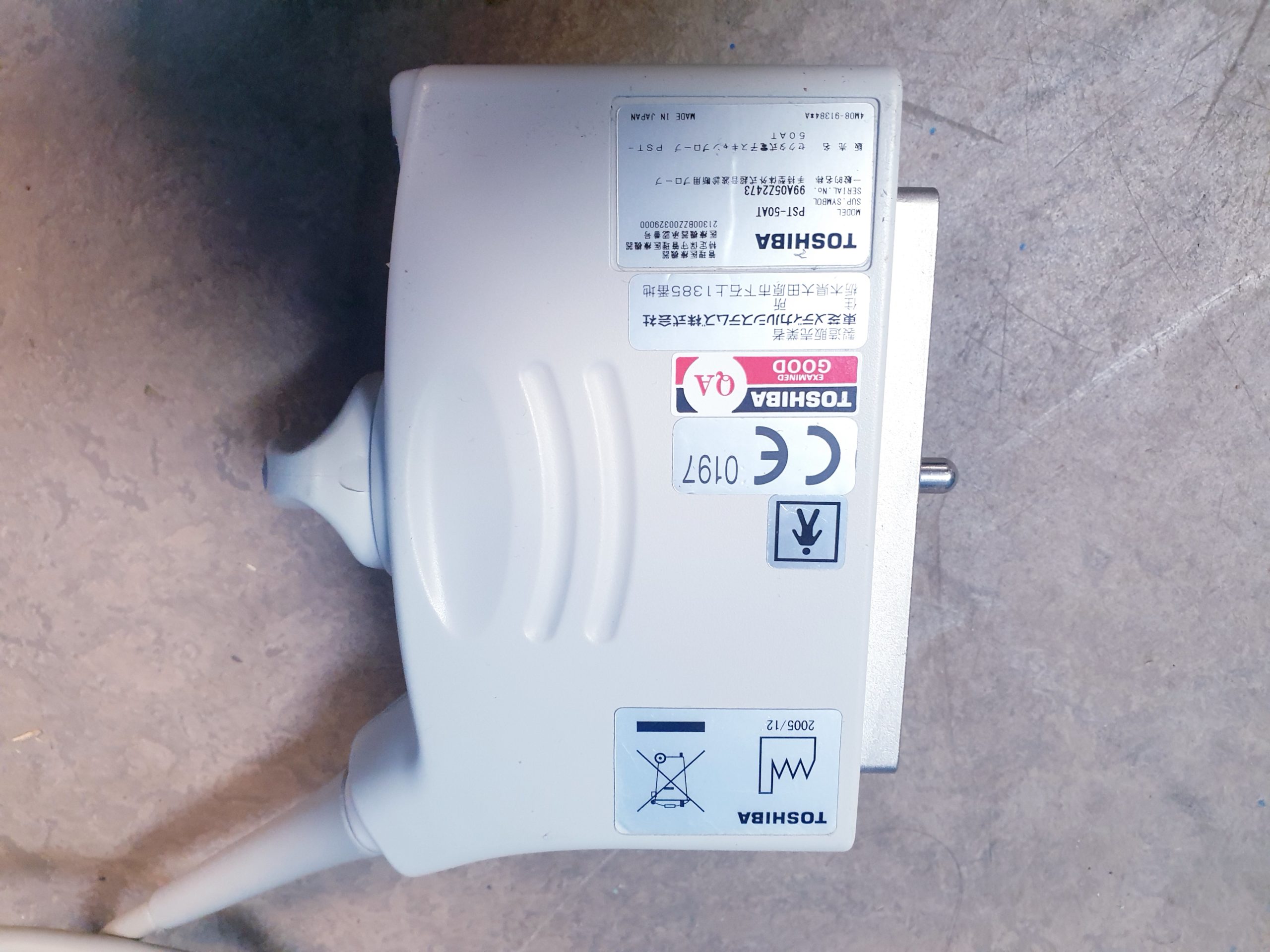 Toshiba Sektorsonde PST-50AT Echosonde Kardiosonde – Bild 10