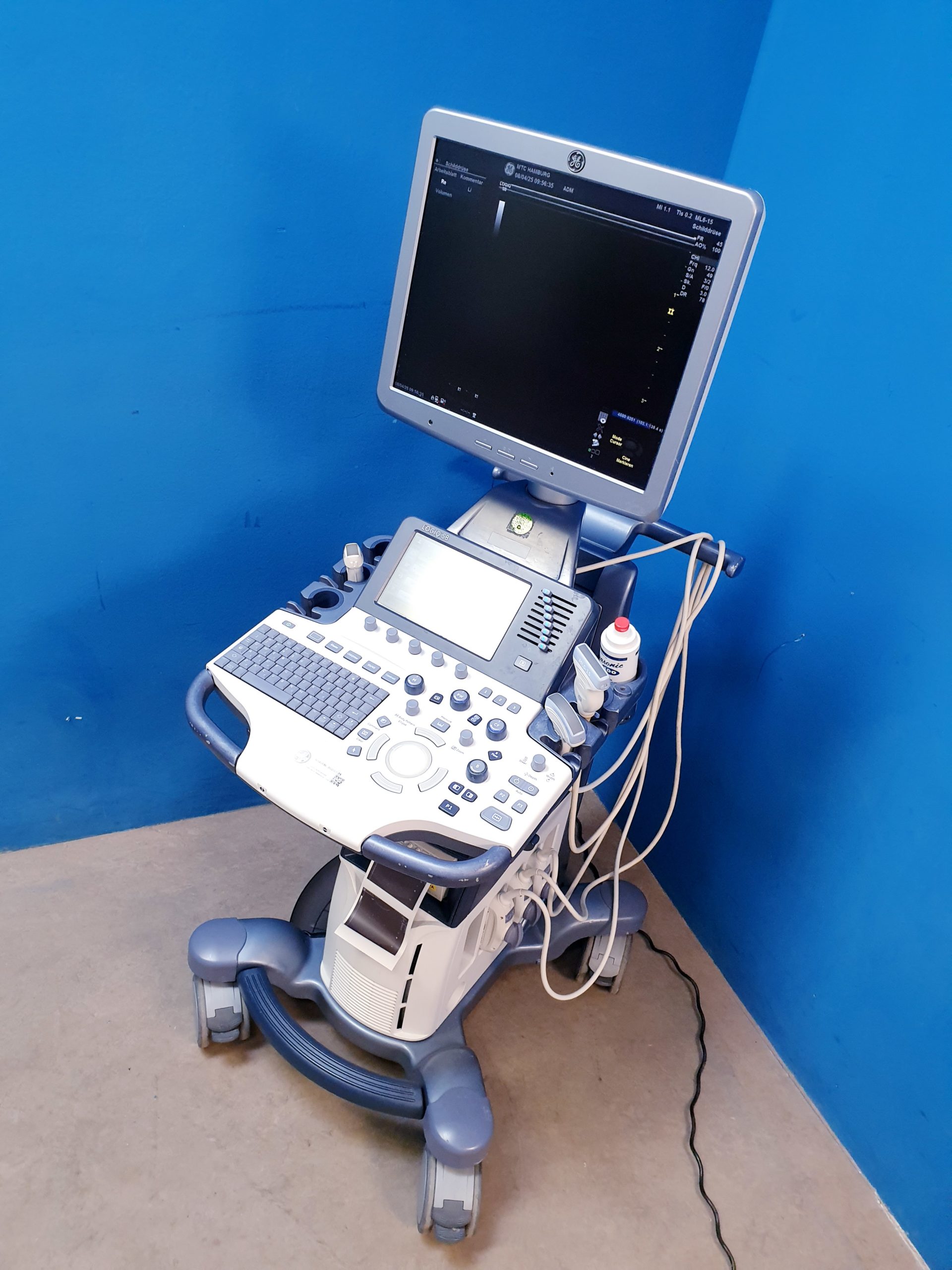 GE Logiq S8 + ML6-15 Linear + MS5-D Echo + C1-5 Konvex – Bild 5