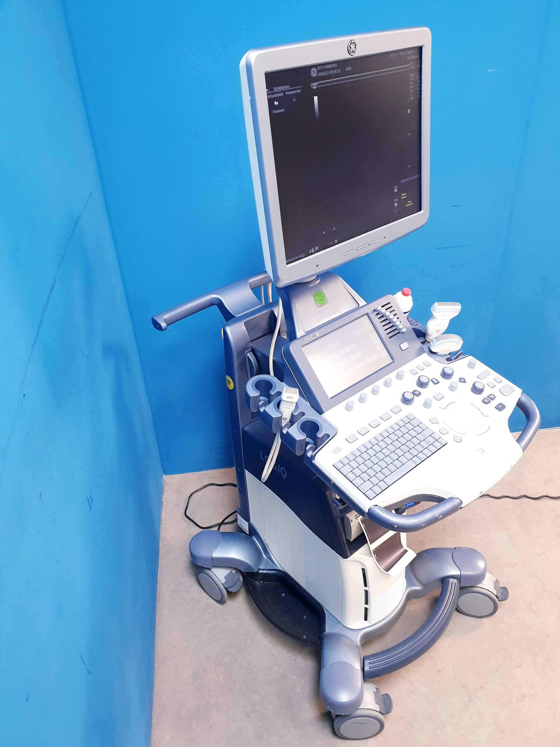 GE Logiq S8 + ML6-15 Linear + MS5-D Echo + C1-5 Konvex – Bild 7