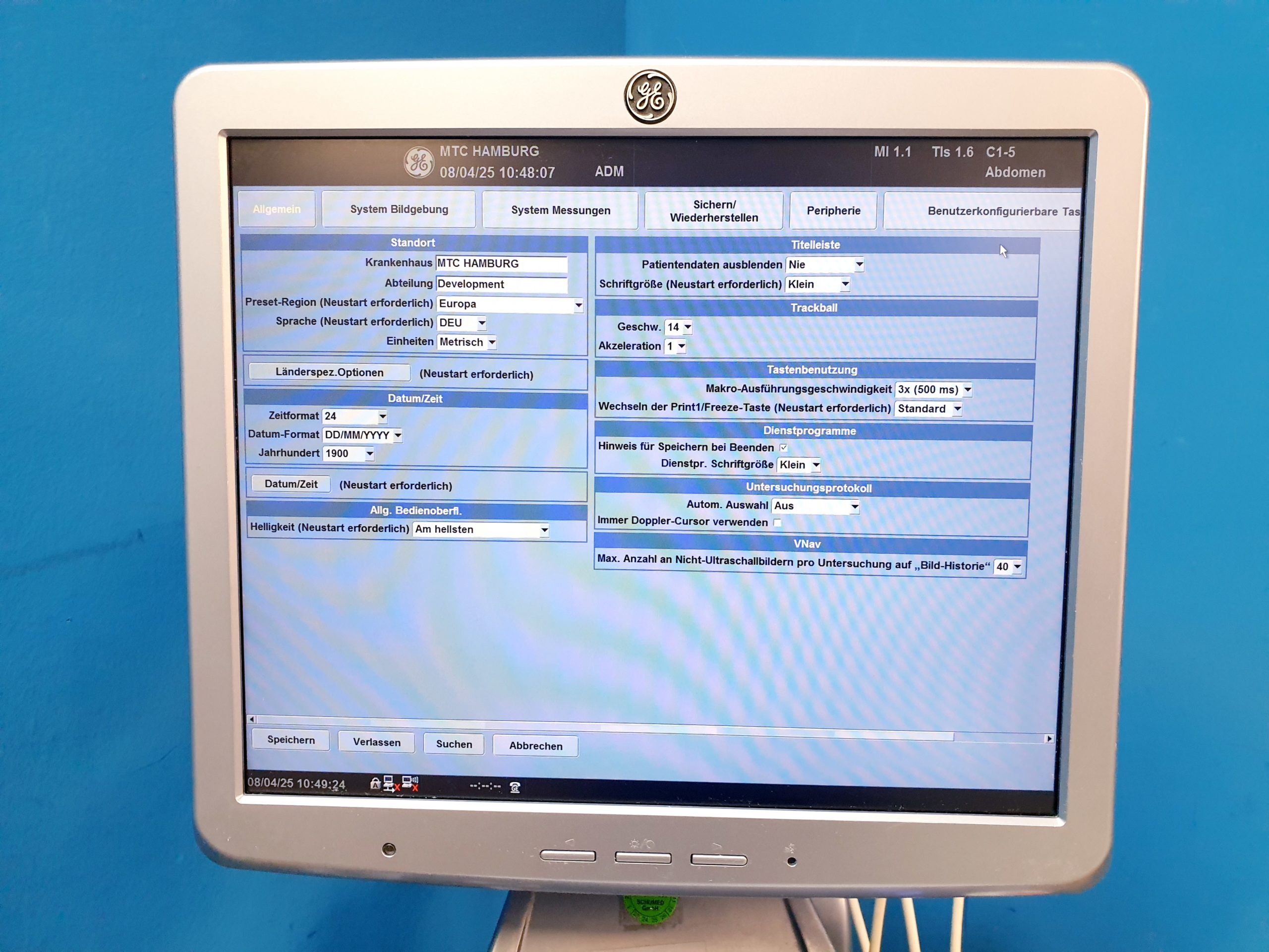 GE Logiq S8 + ML6-15 Linear + MS5-D Echo + C1-5 Konvex – Bild 38