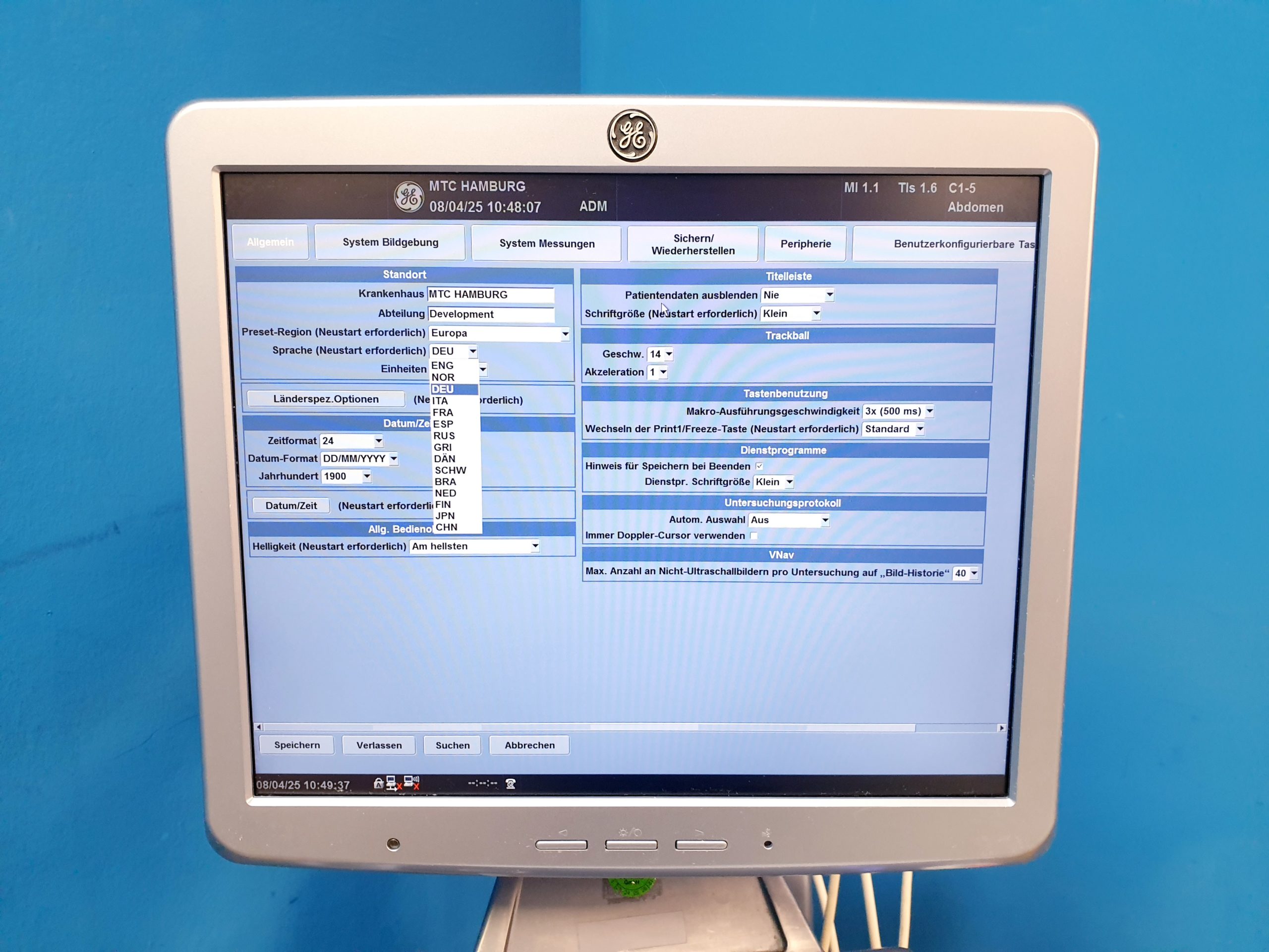 GE Logiq S8 + ML6-15 Linear + MS5-D Echo + C1-5 Konvex – Bild 39