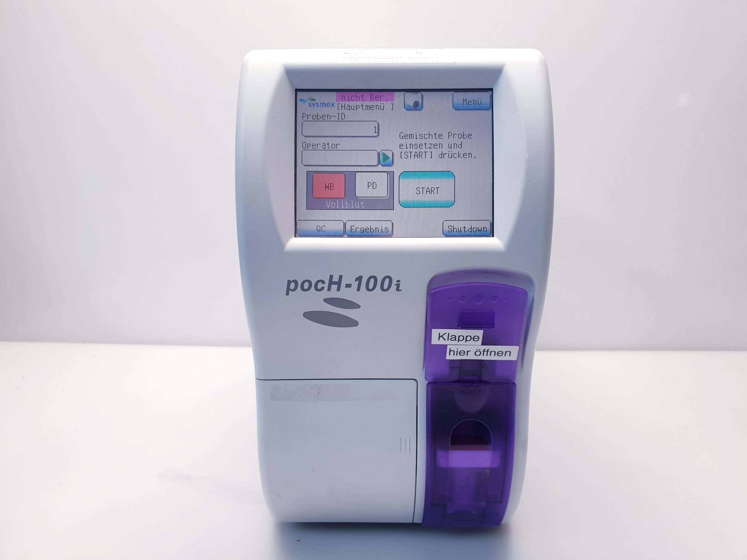 SYSMEX PocH-100i Haematologie-System Hämatologie analyzer – Bild 3