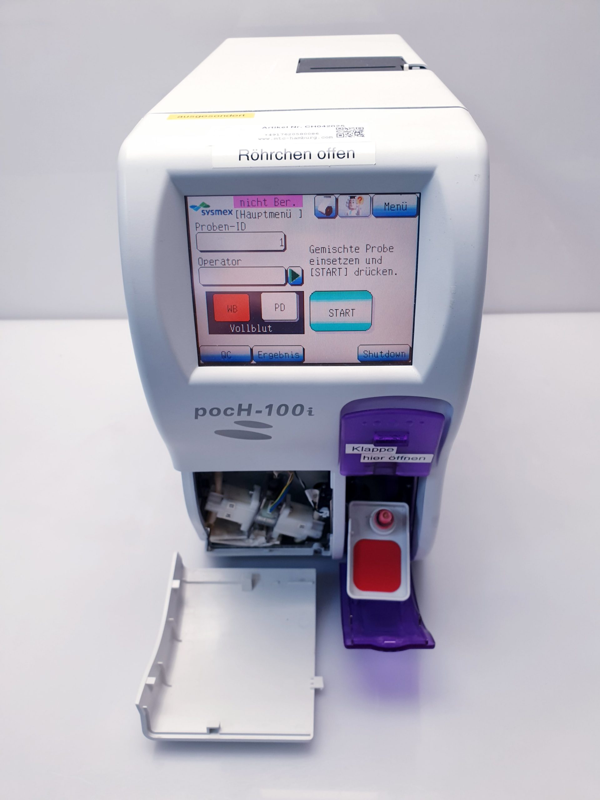 SYSMEX PocH-100i Haematologie-System Hämatologie analyzer – Bild 6