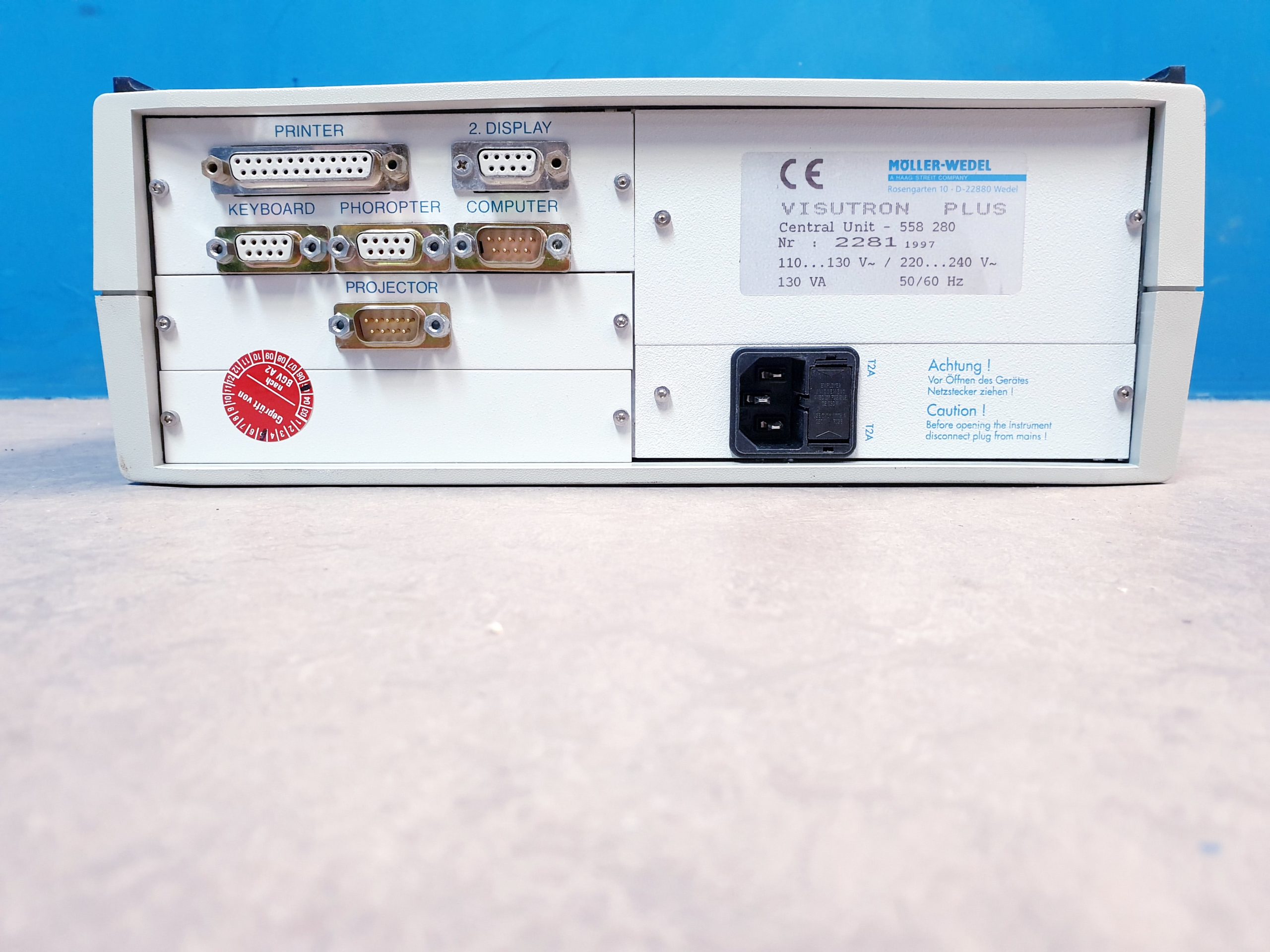 Möller Wedel Visutron Plus Automatischer Phoropter – Bild 15