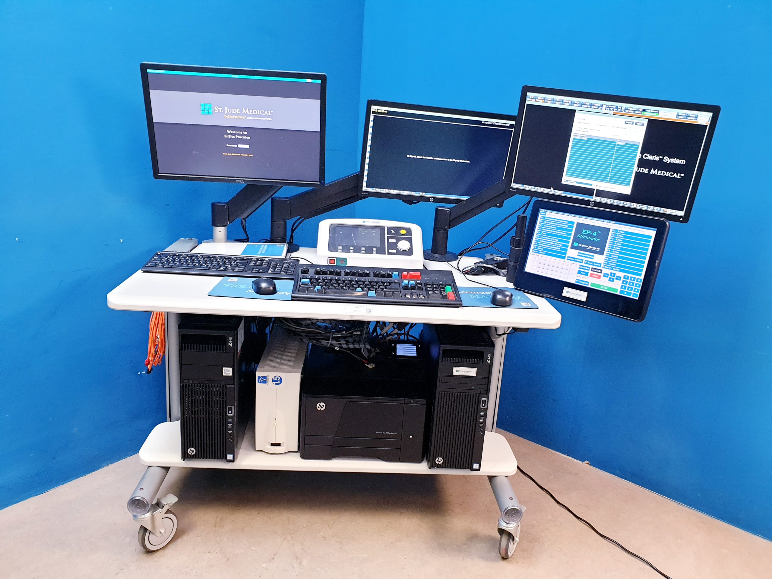 St Jude EP-4 Stimulator Ensite EE3000 + H700491