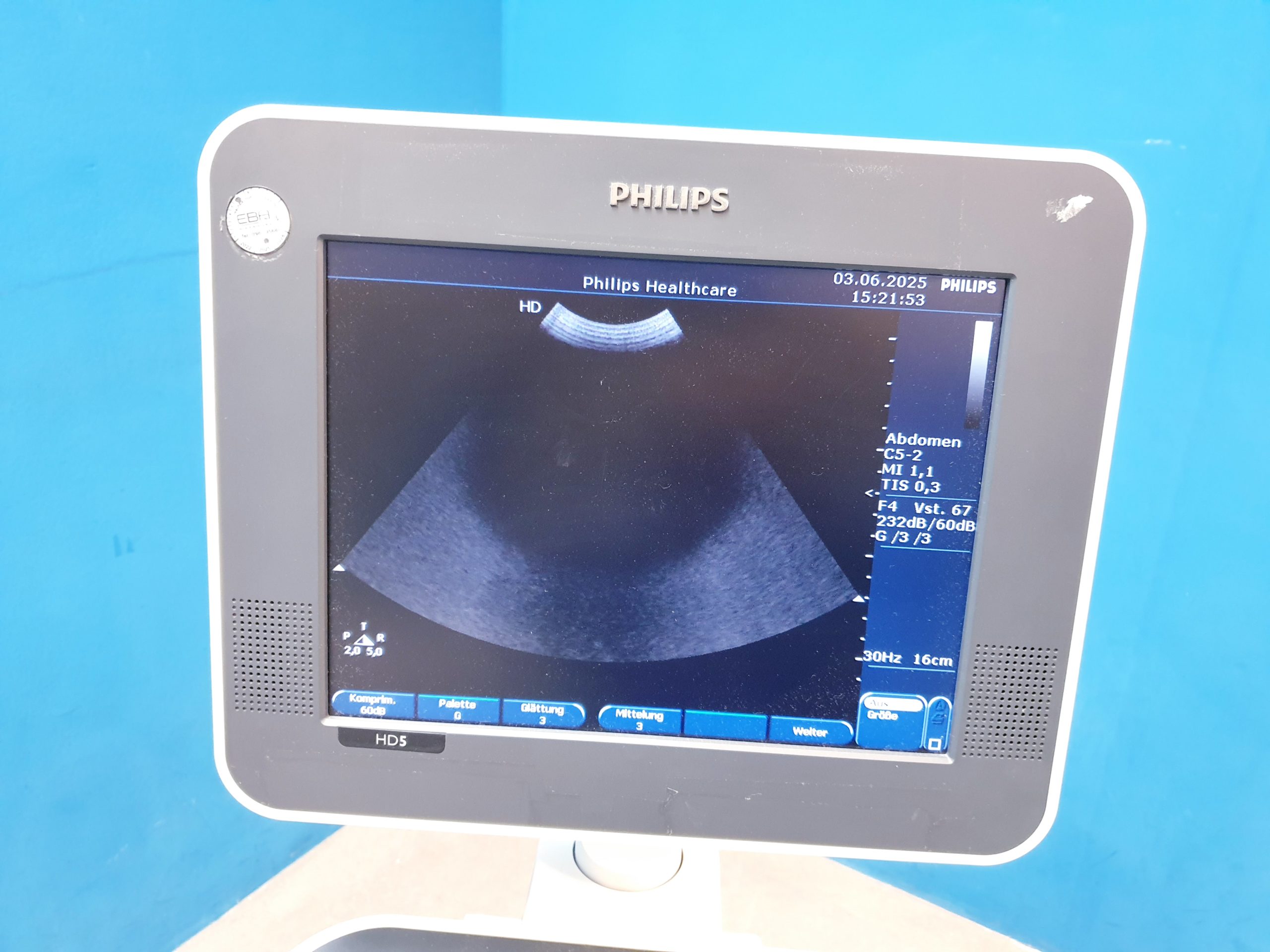 Philips HD 5 HD5 + C5-2 + C8-4v + L12-3 – Gynmaschine Farbdoppler – Bild 17