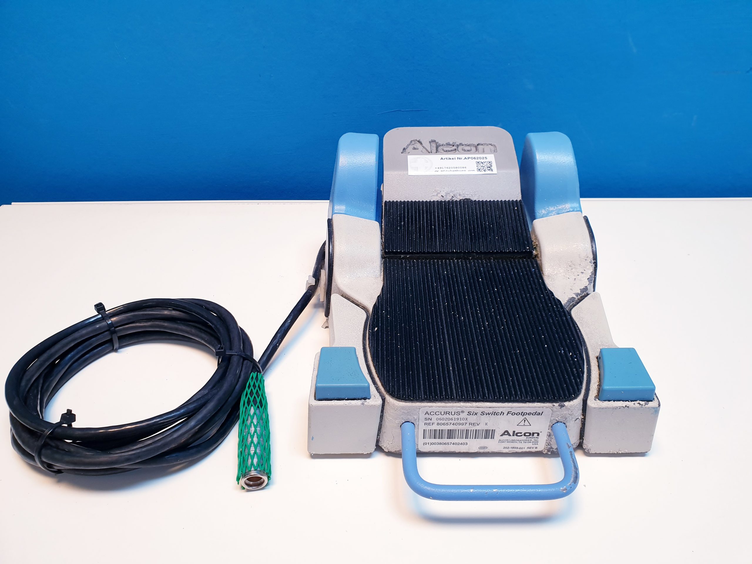 ALCON ACCURUS Six Switch Footpedal Ref. 8065740997 – Bild 3