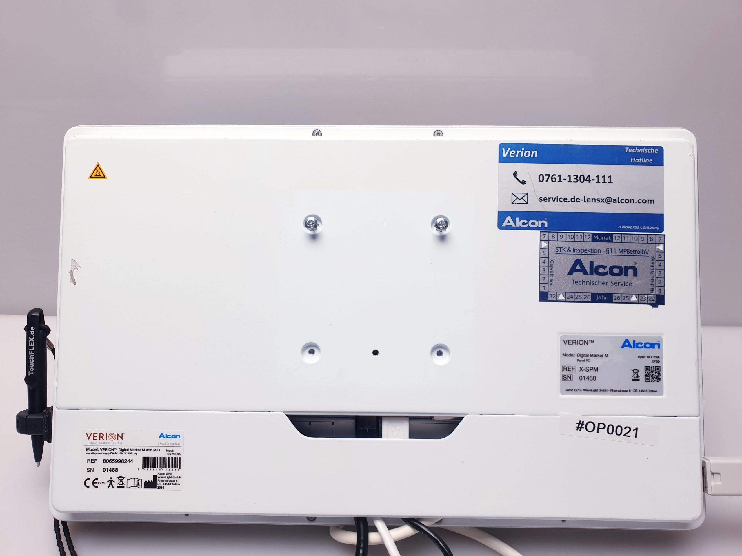 Alcon VERION X-SPM Digital Marker M + Verion MID Touchscreen Medical – Bild 16