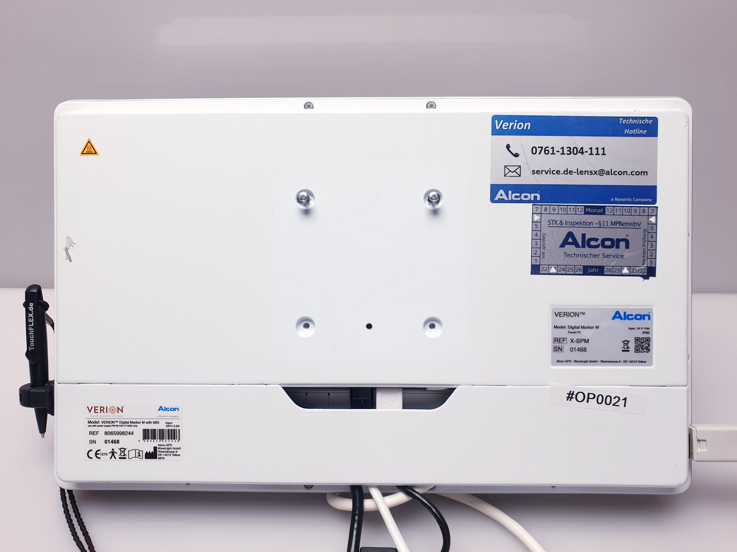 Alcon VERION X-SPM Digital Marker M + Verion MID Touchscreen Medical – Bild 17